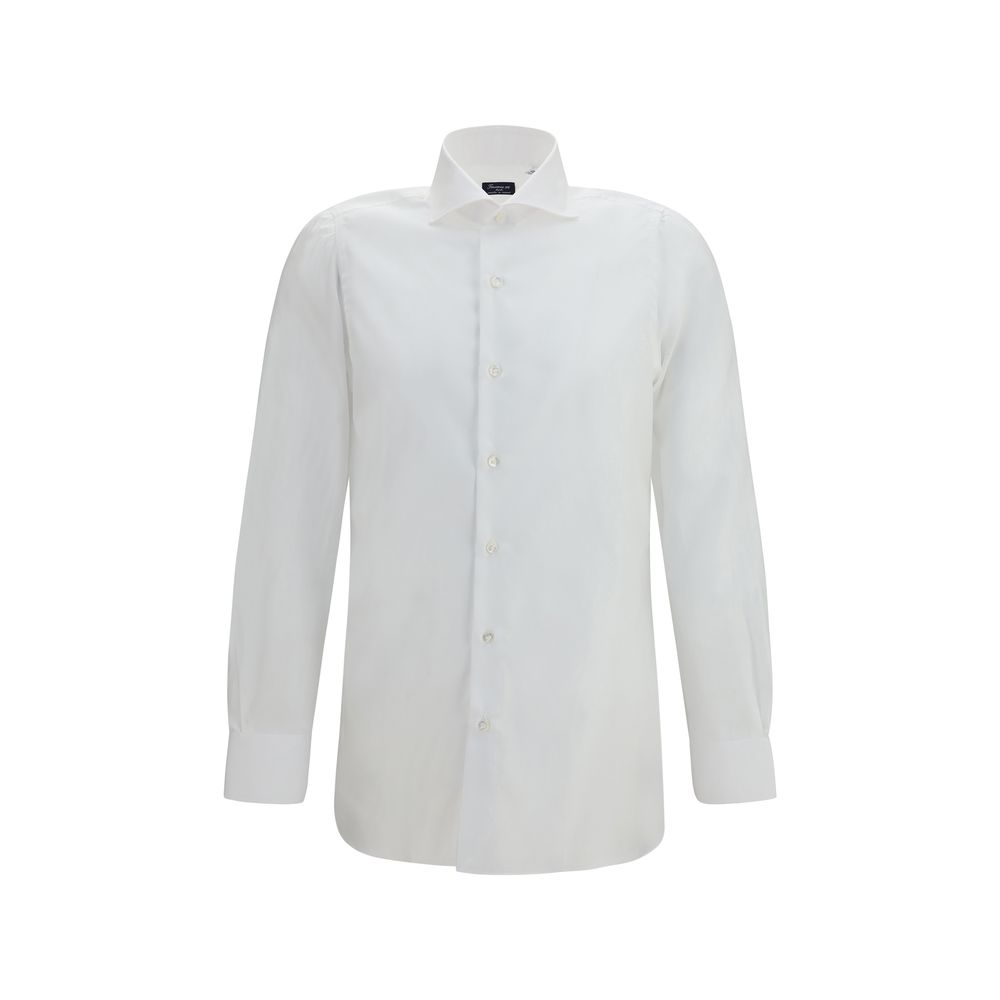 White Cotton Dress Shirt