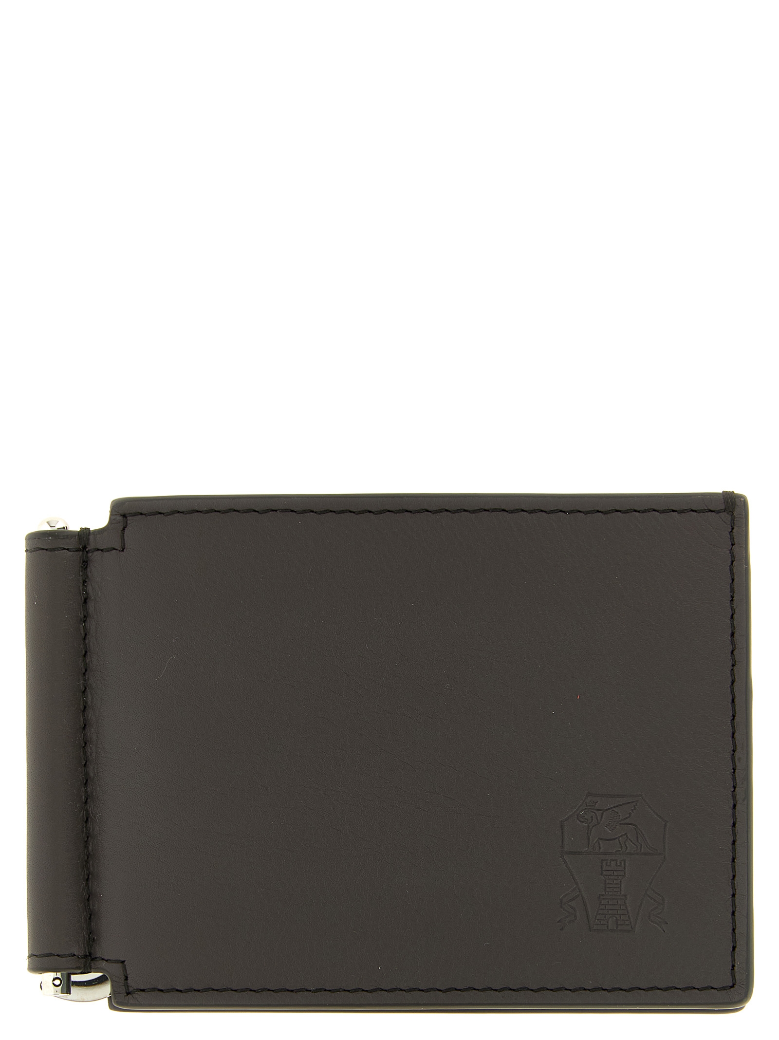 Brown Calfskin Money Clip