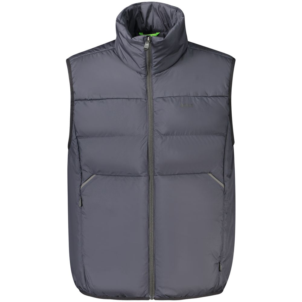 Hugo Boss Blue Polyester Men's Men's Vest