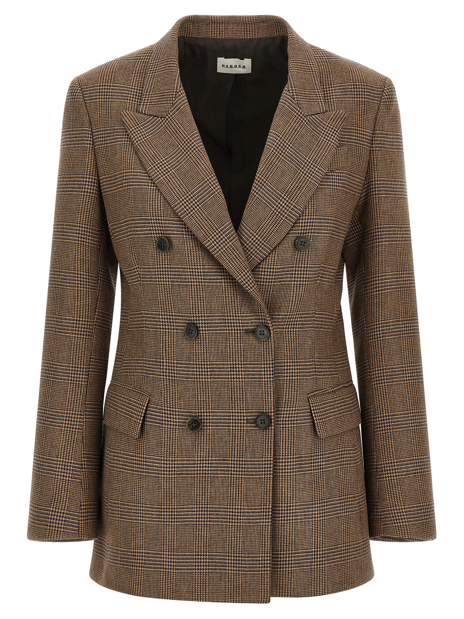 Brown Viscose Blazer