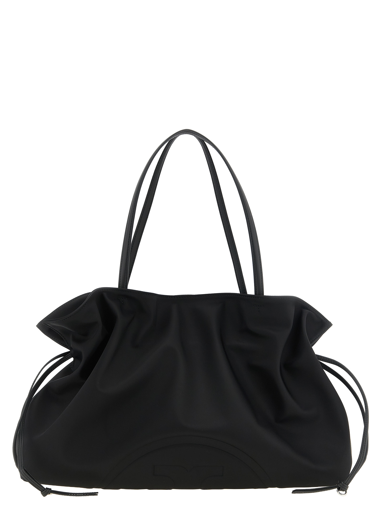 Black Polyamide Shoulder Bag