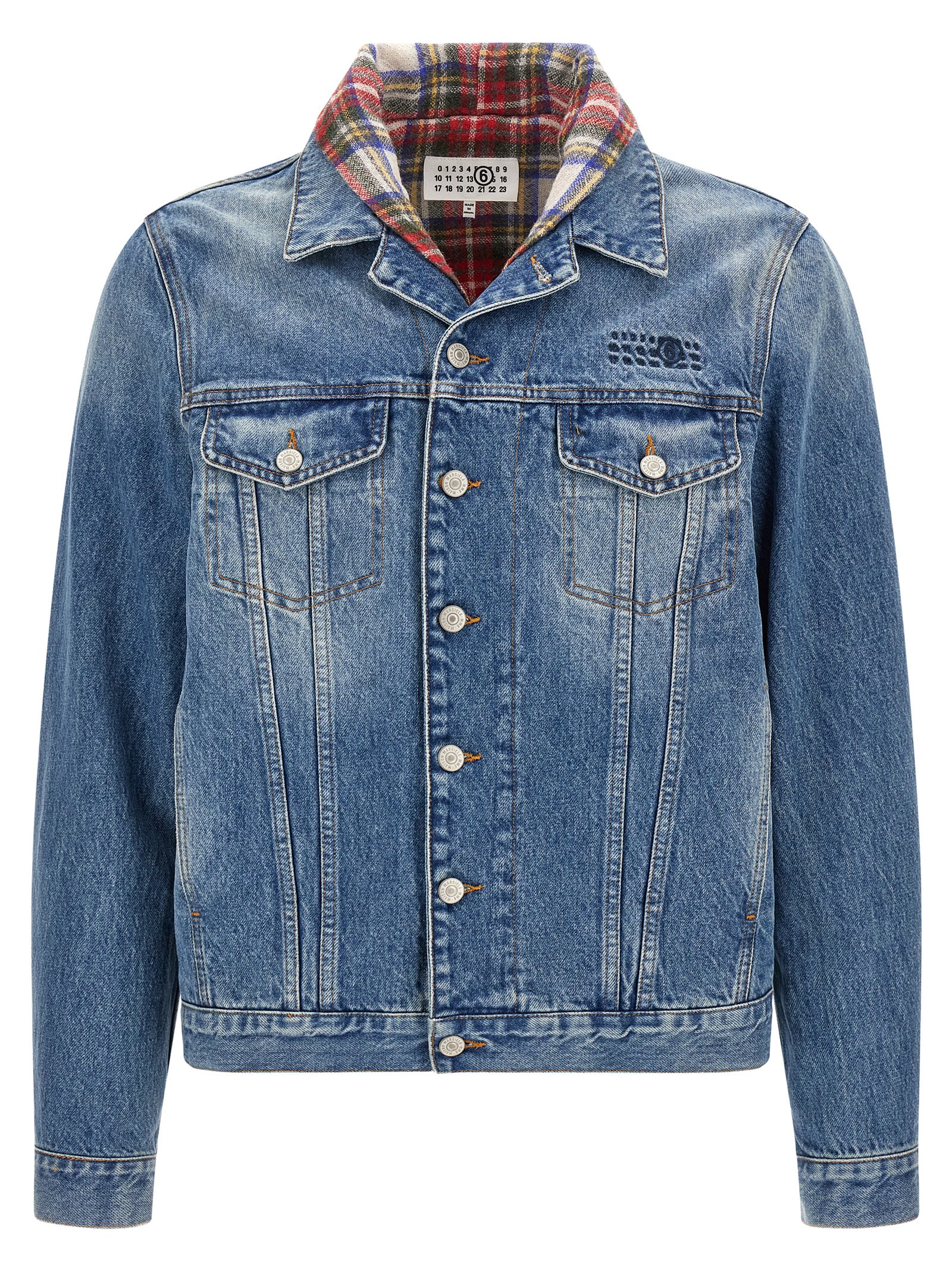 Blue Cotton Denim Jacket
