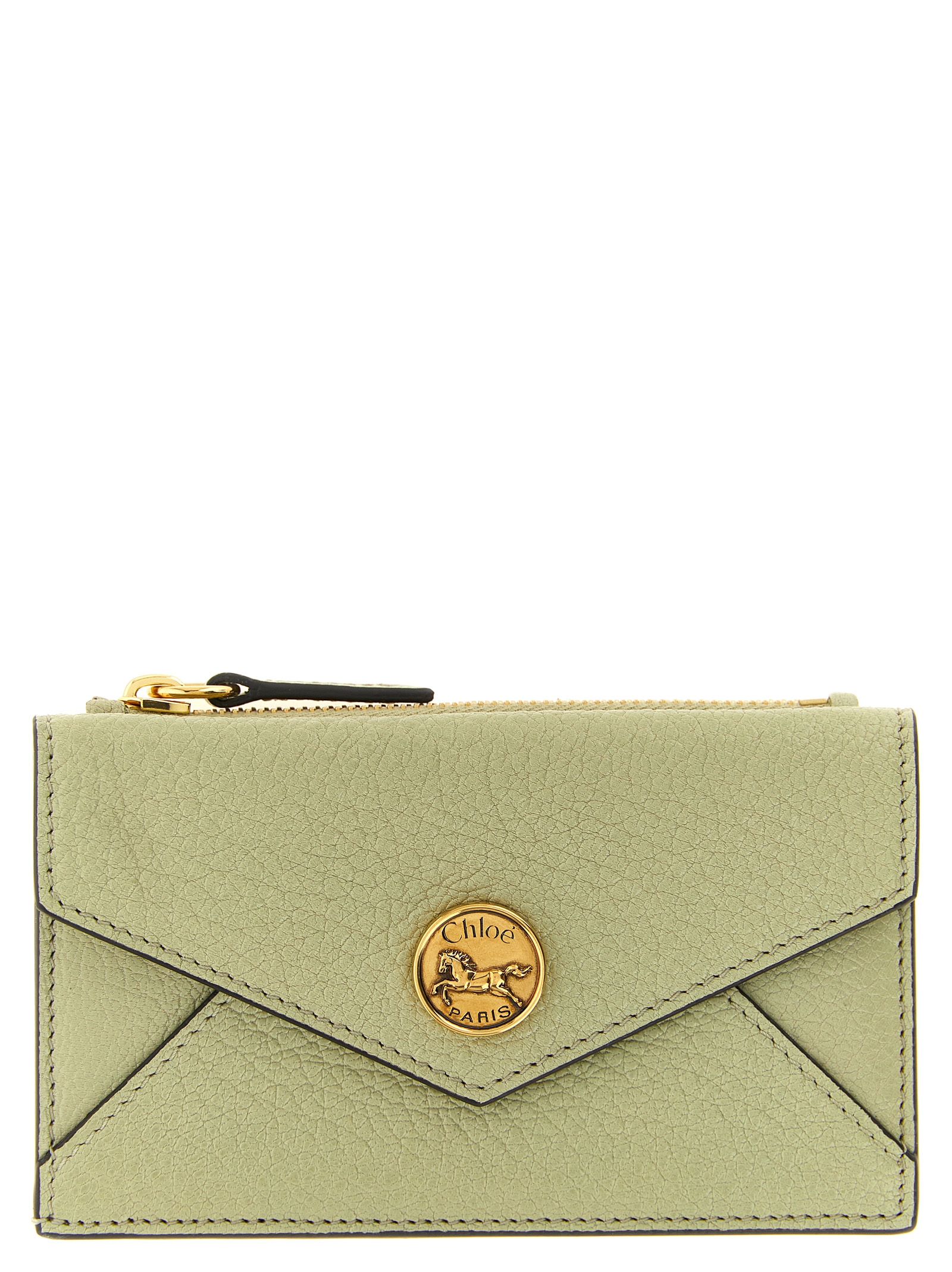 Bicolor Goatskin Cardholder
