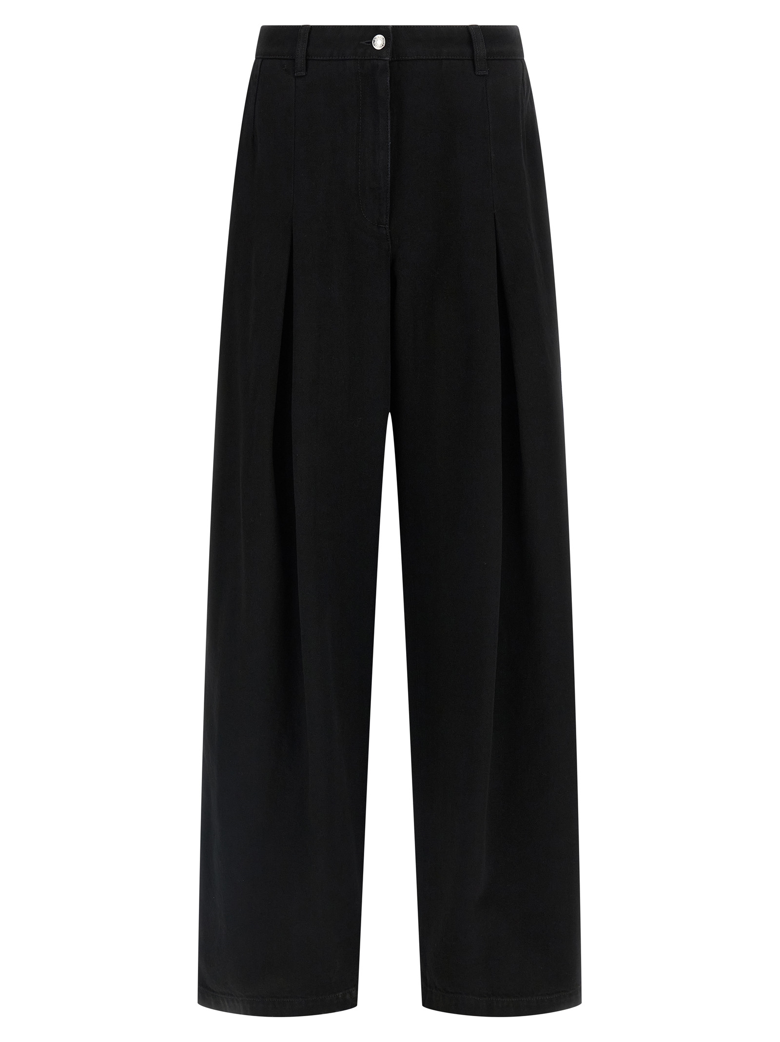 Black Cotton Jeans Denim