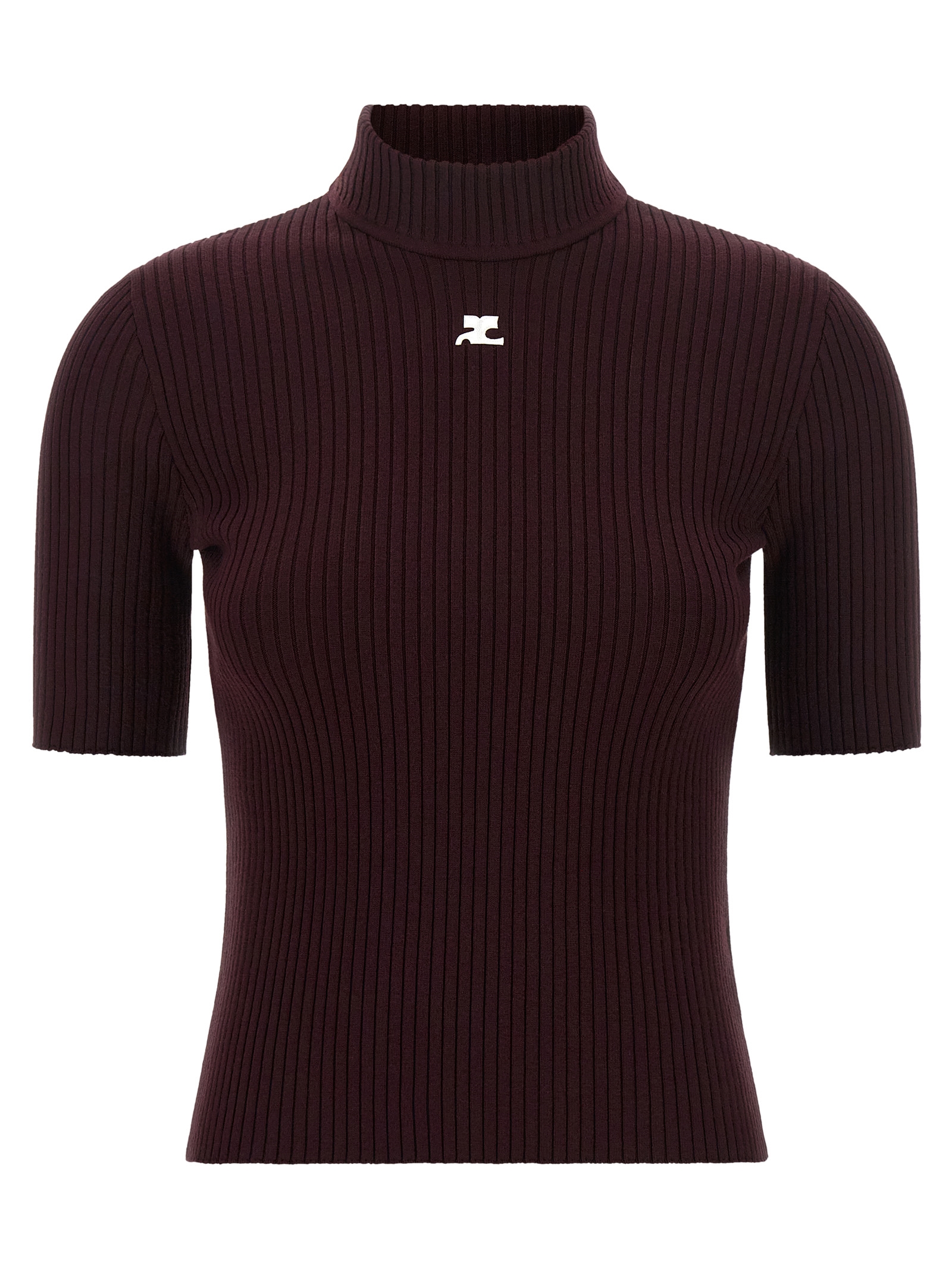 Bordeaux Viscose Sweatshirt