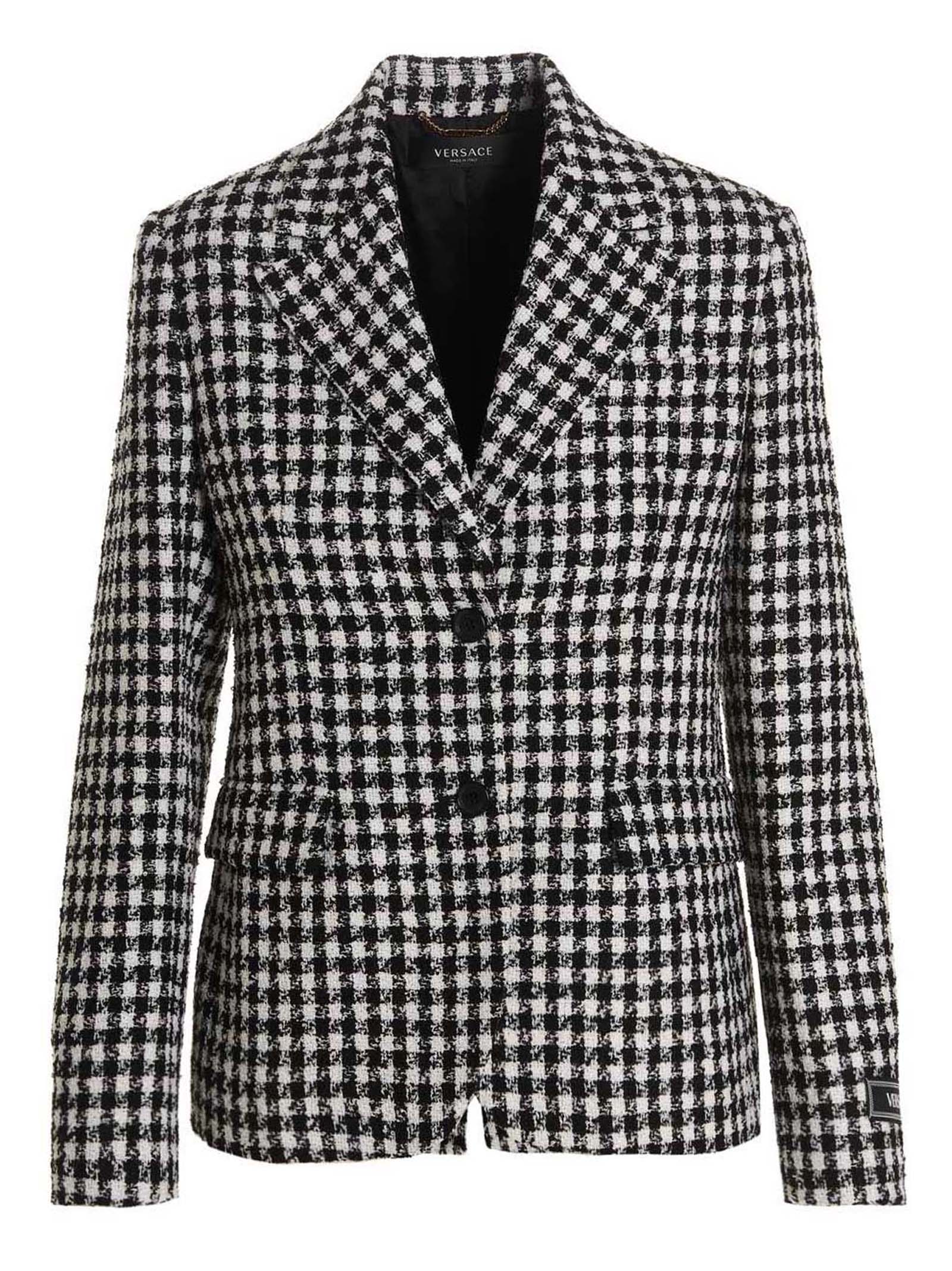 Bicolor Virgin Wool Blazer