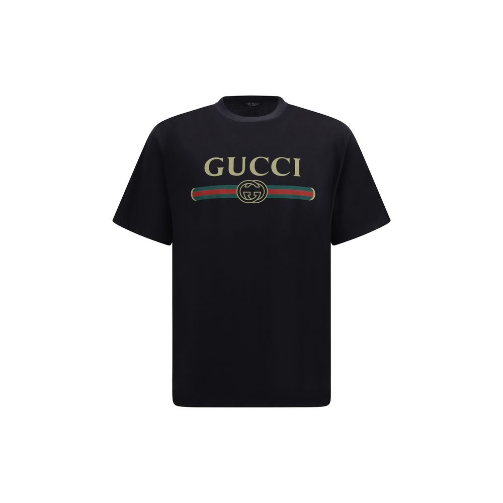 Black Cotton T-Shirt