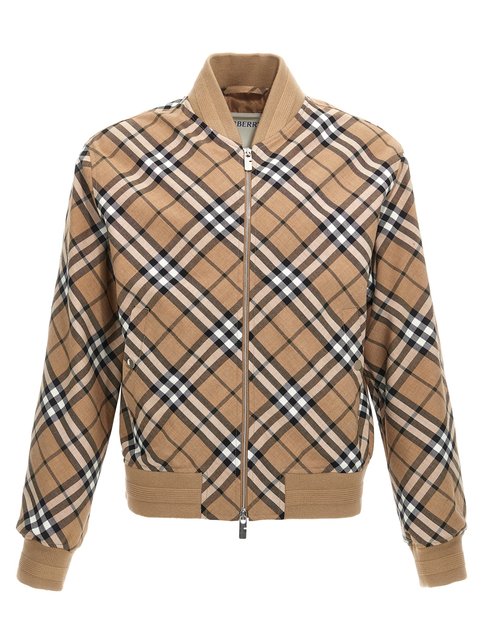 Multicolor Polyester Bomber
