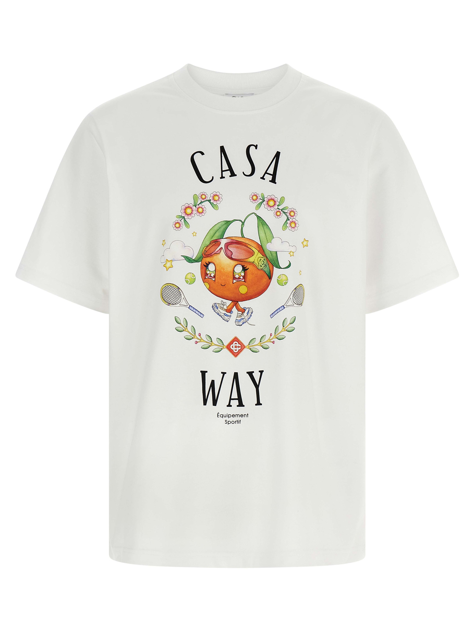 White Organic Cotton Sportswear