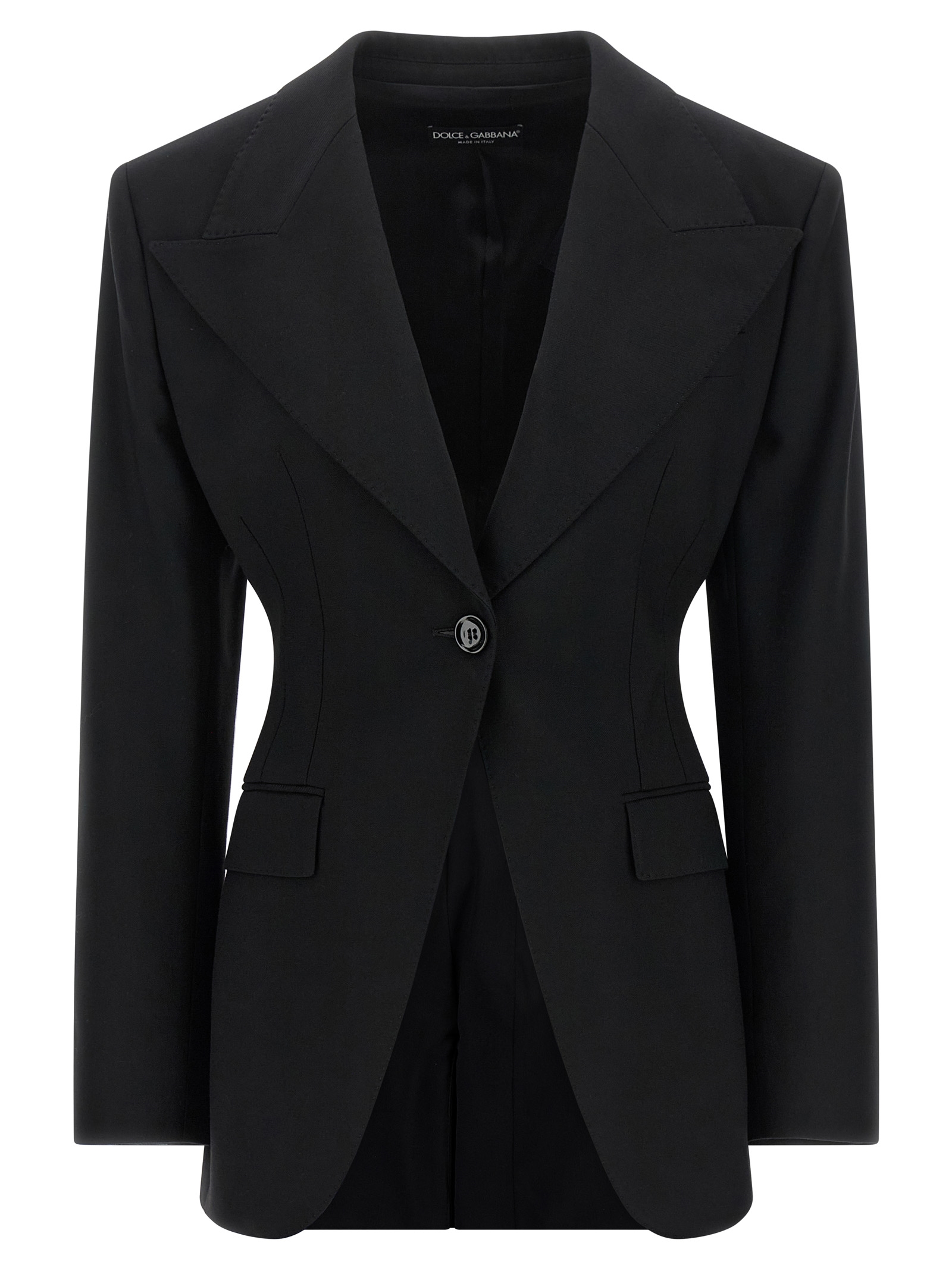 Black Virgin Wool Blazer