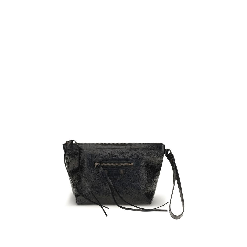 Black Lamb Ovis Aries Clutch Bag