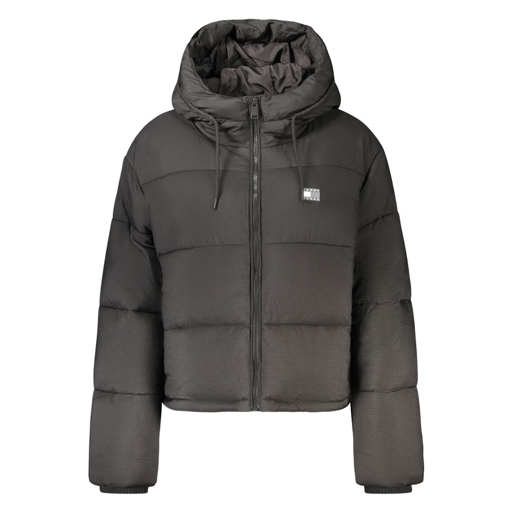 Tommy Hilfiger Recycled Polyester Quilted Puffer Jacket — Black
