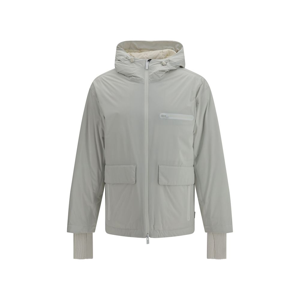 Laminar Gore-Tex Hooded Down Jacket — White