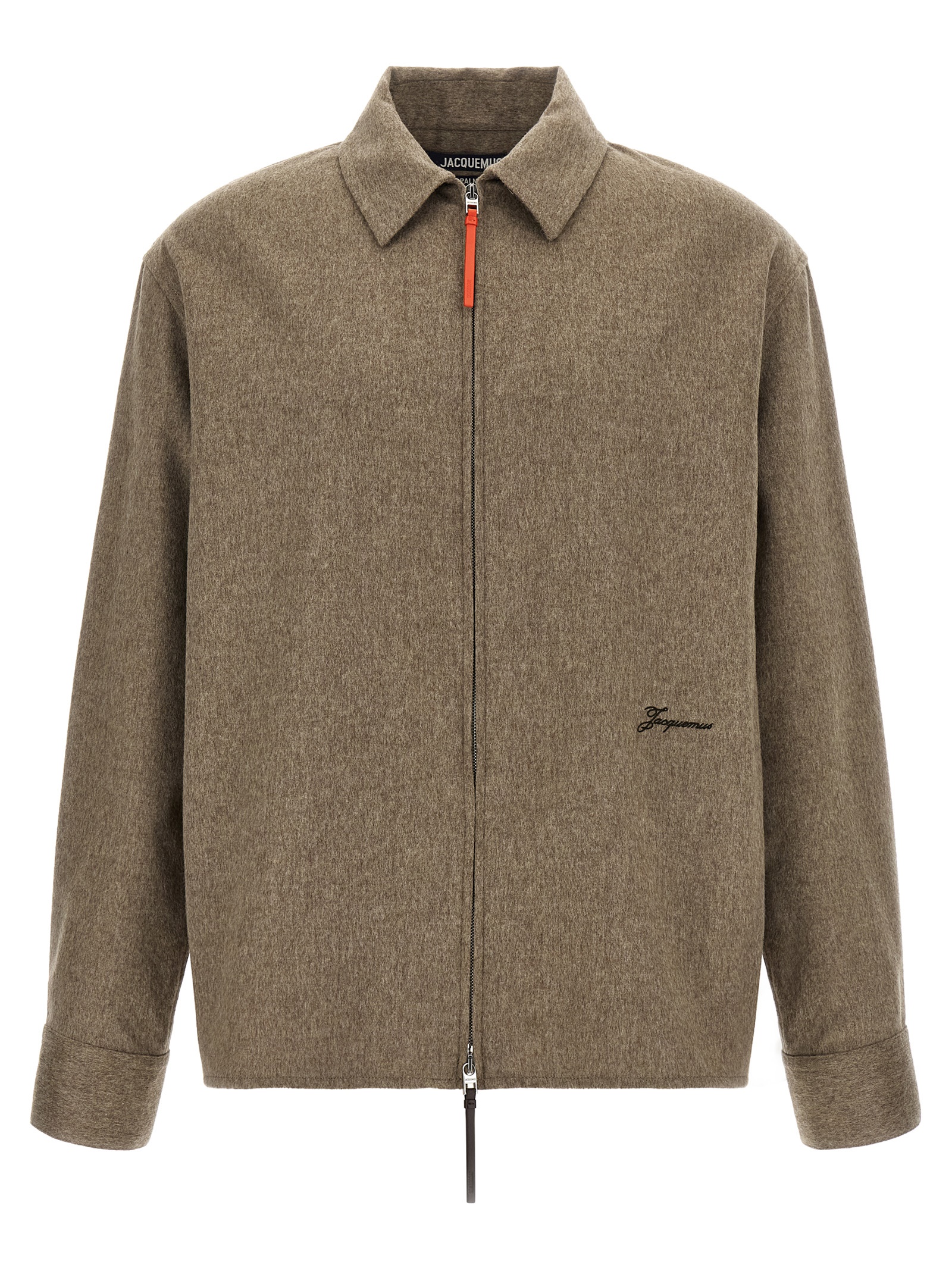 Beige Virgin Wool Blouse