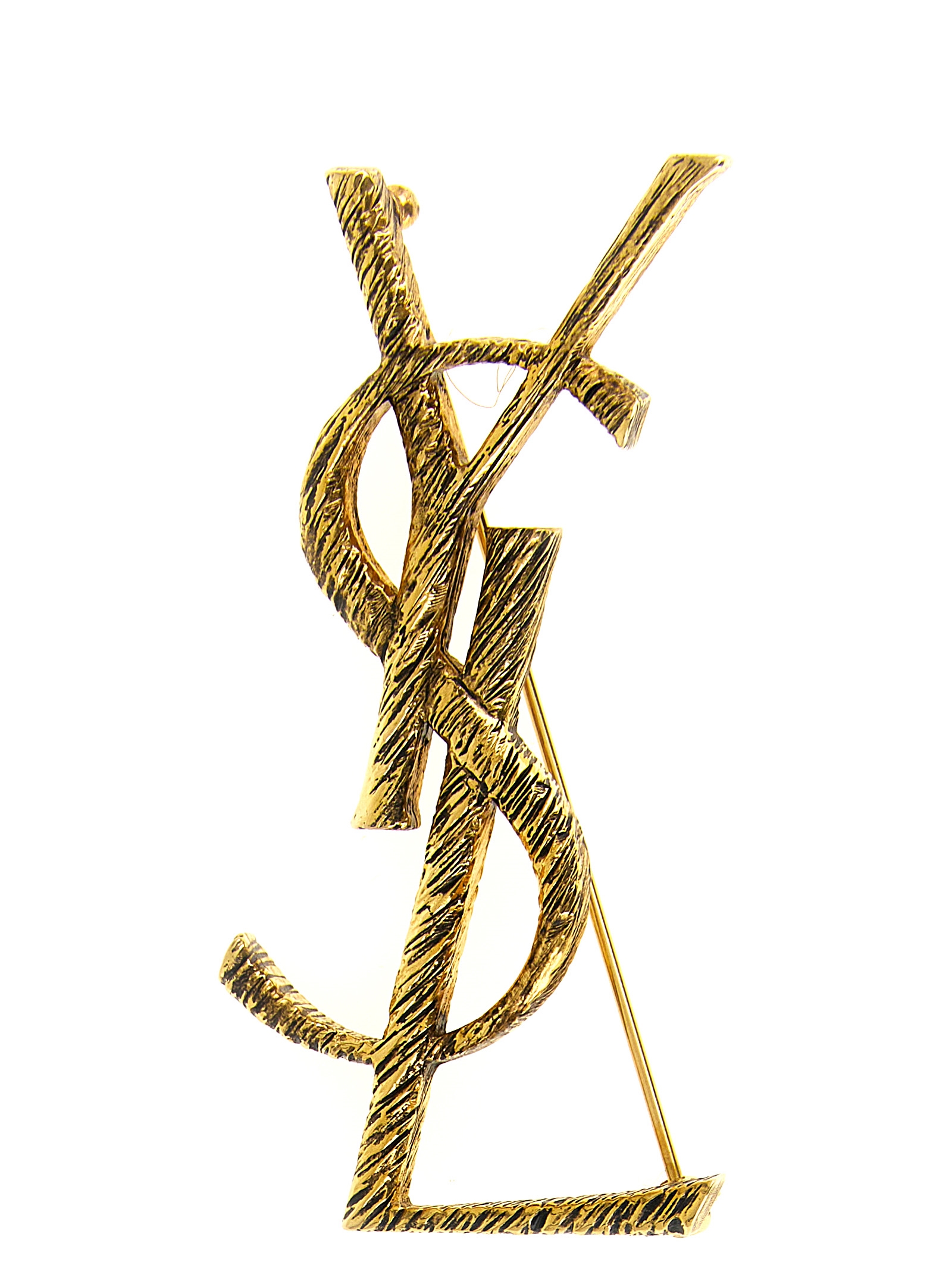 Gold Brass Broch