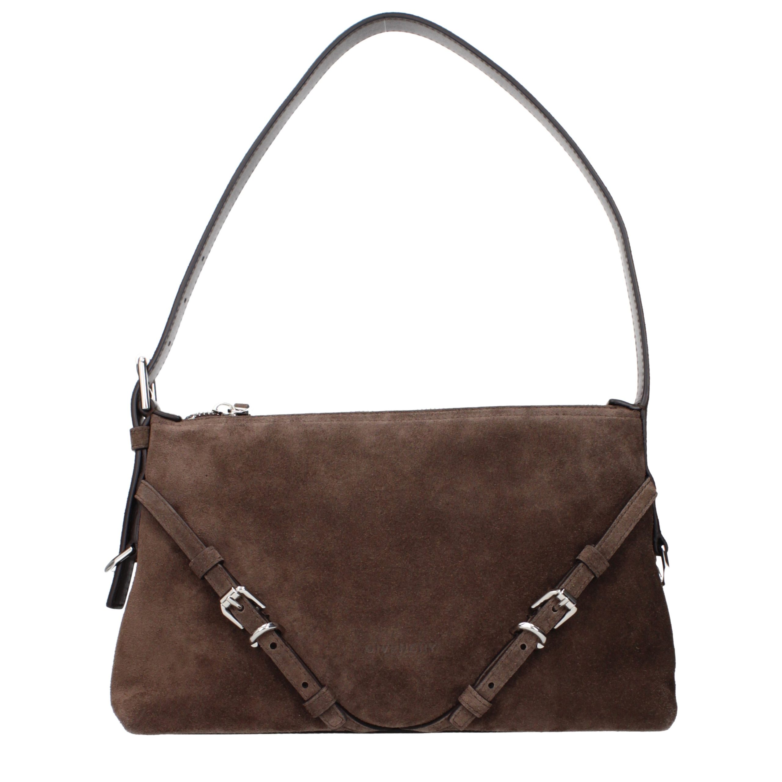 Brown Leather Shoulder Bag
