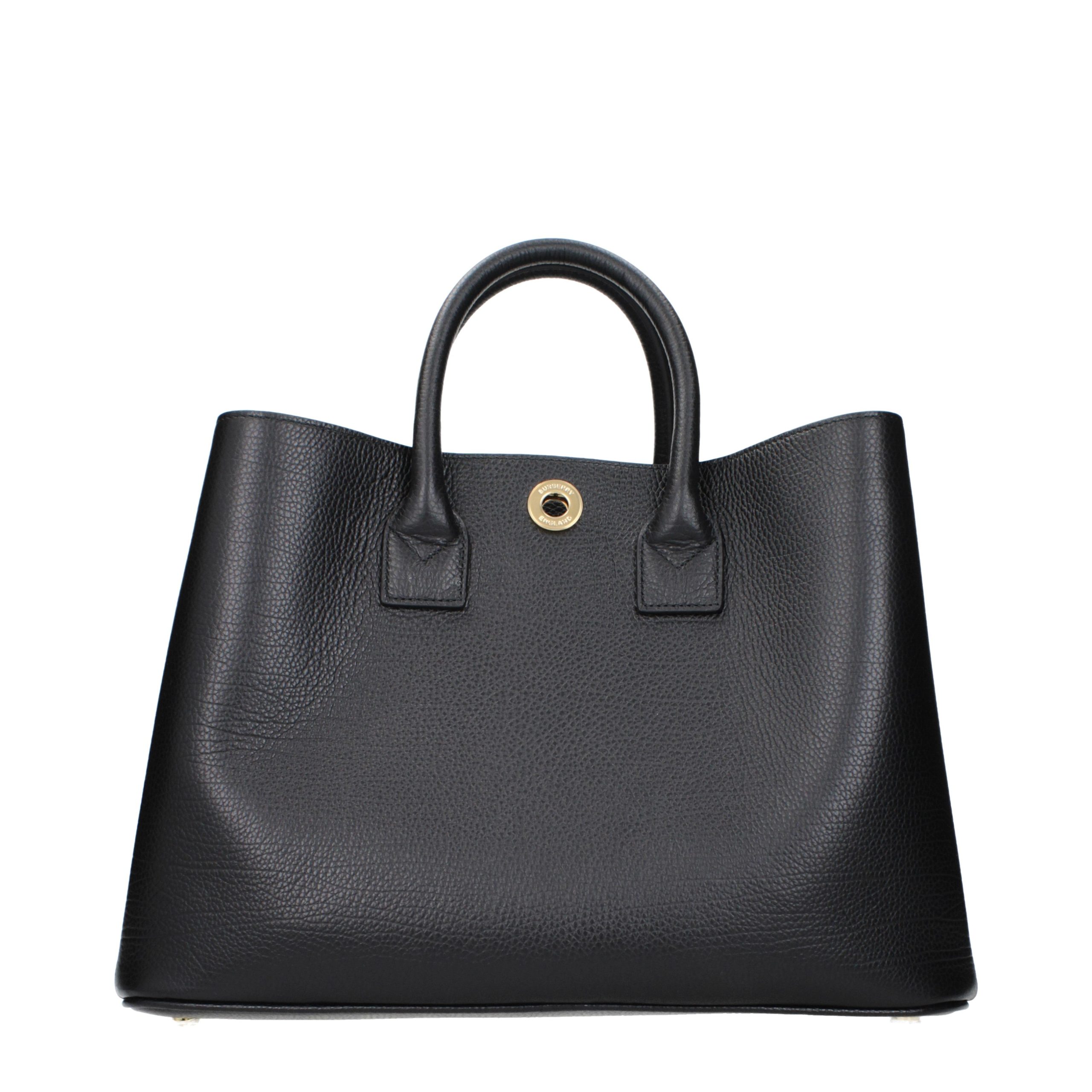 Black Leather Handbag