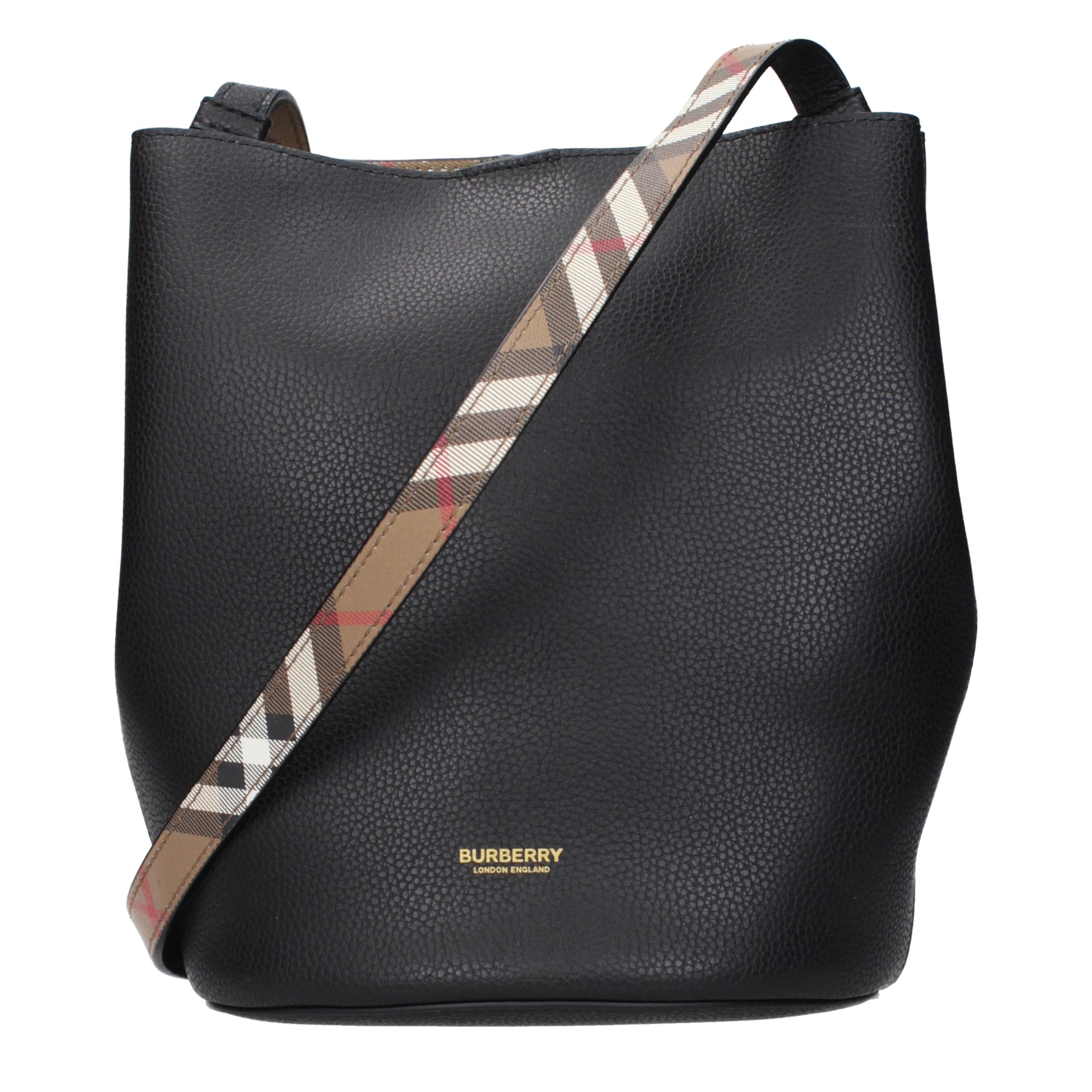 Black Leather Crossbody Bag