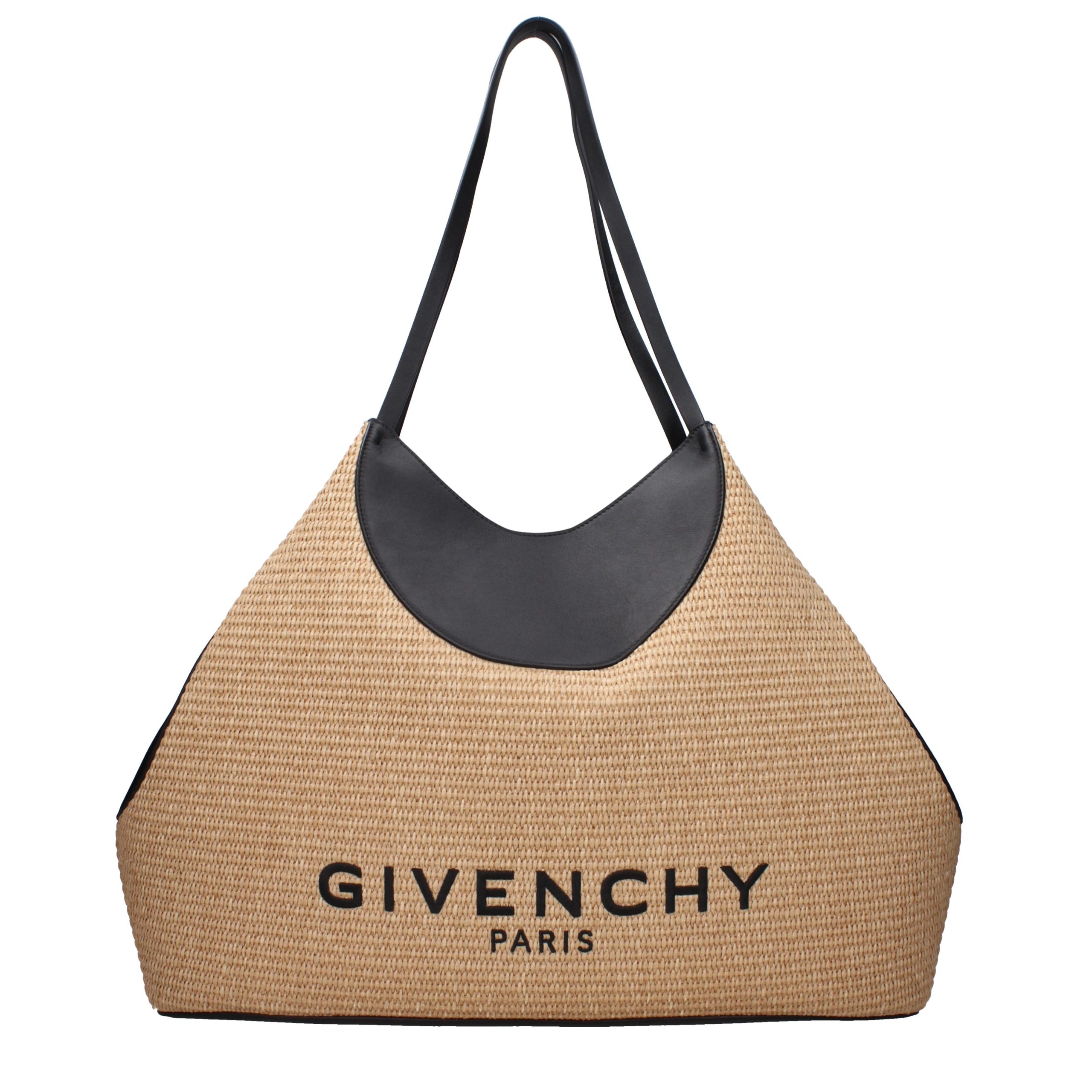 Givenchy Beige Raffia Shoulder Women's Bag