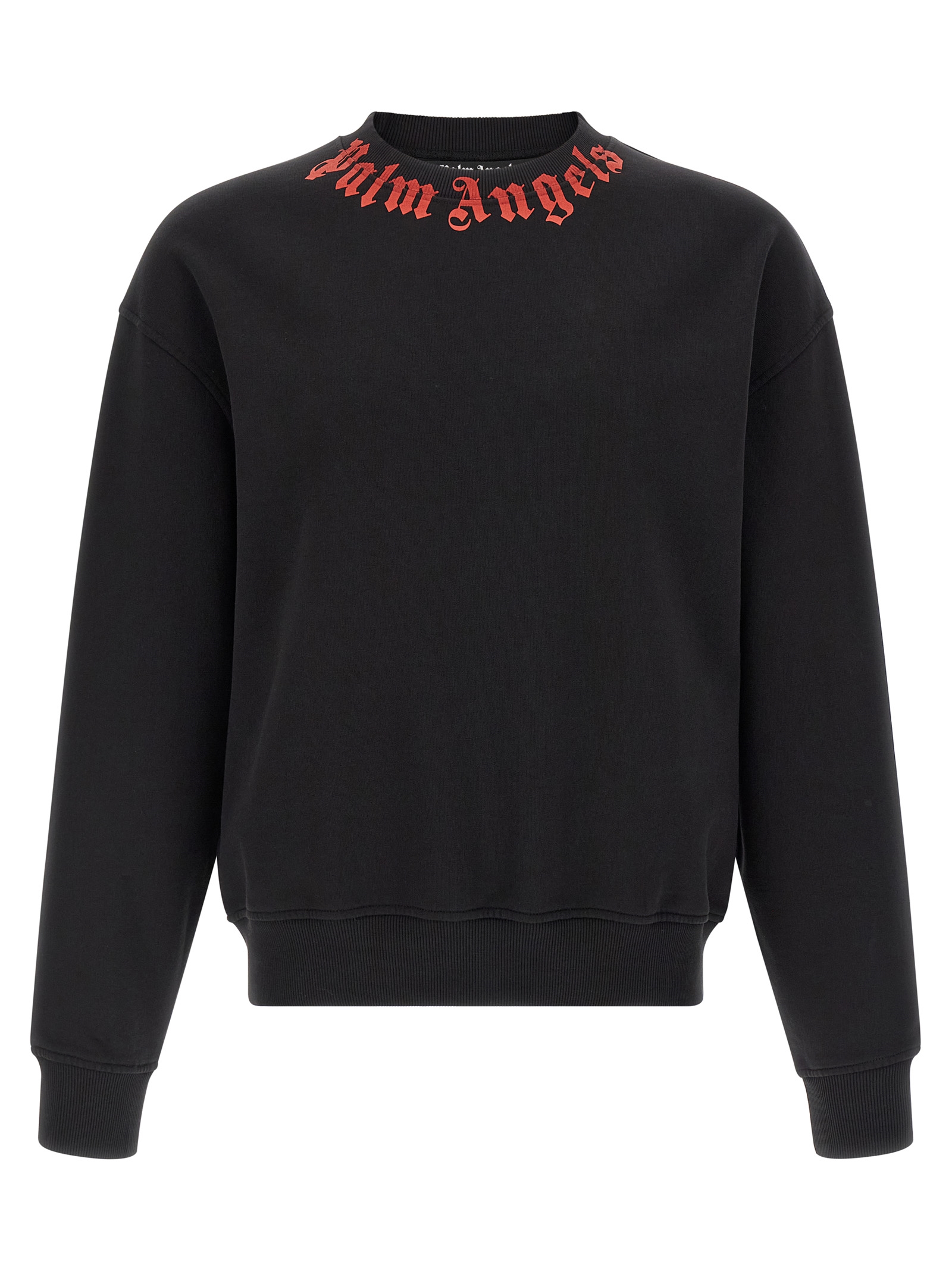 Black Cotton Sweatshirt