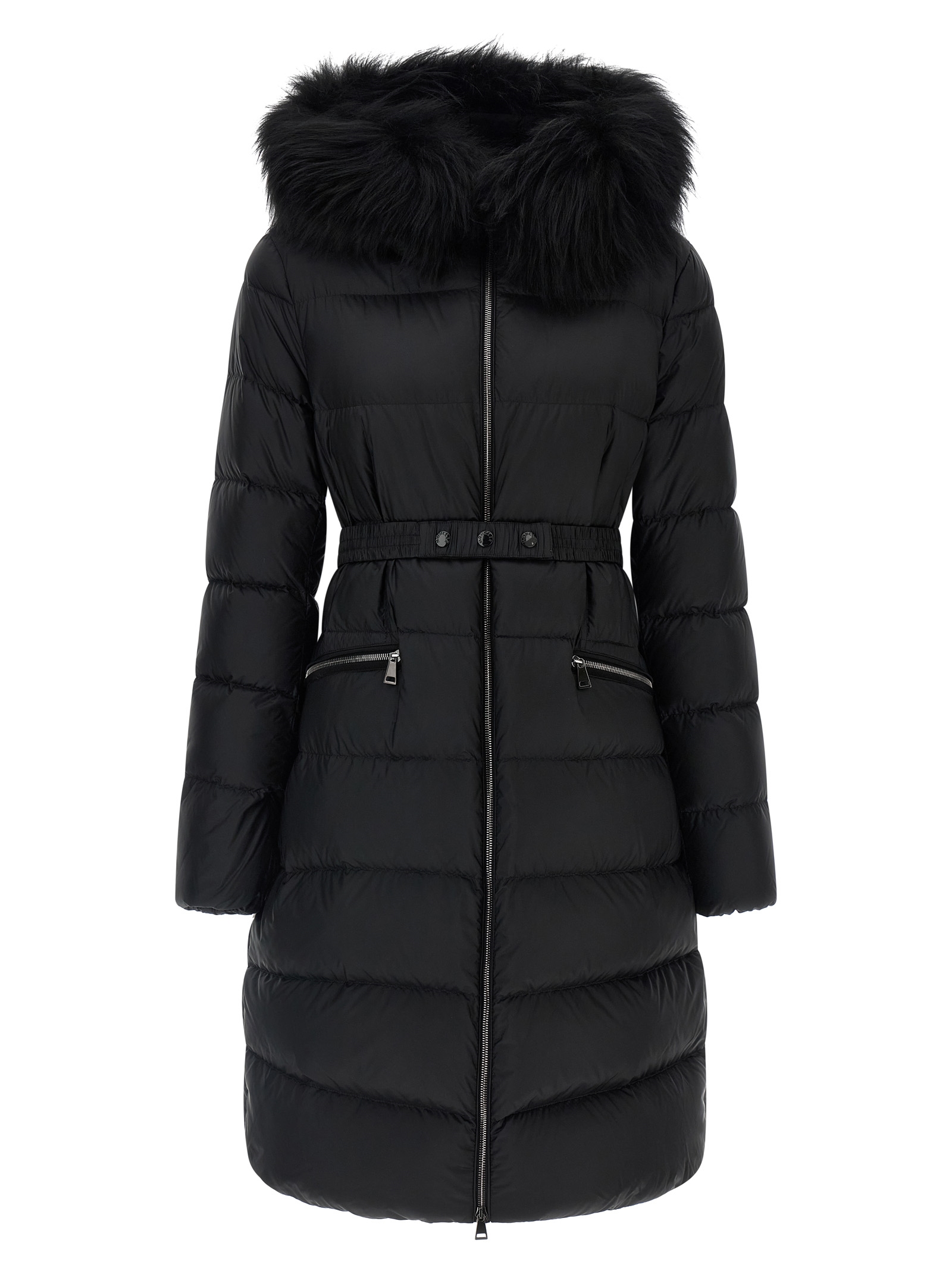 Black Polyamide Coat