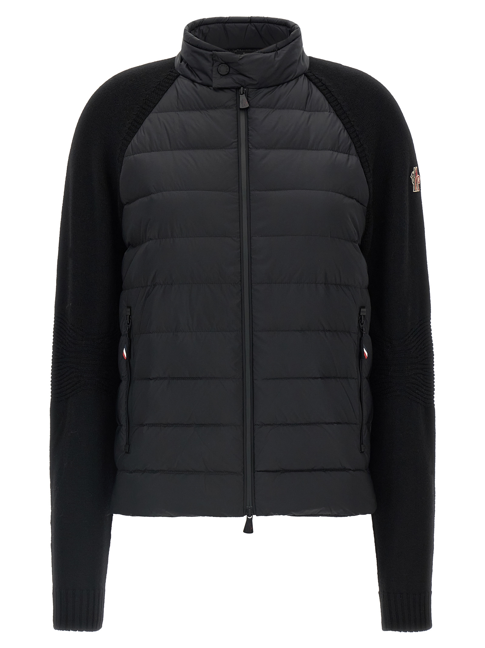 Black Polyamide Cardigan
