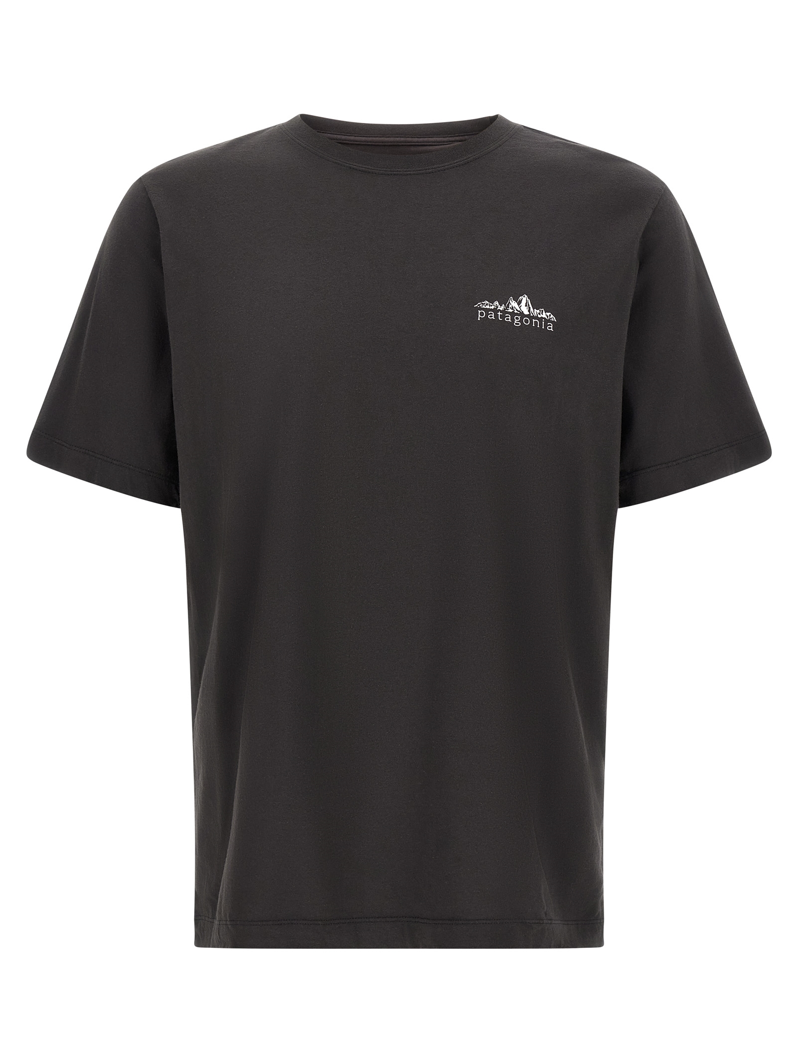 PATAGONIA Black Cotton Men's T-Shirt