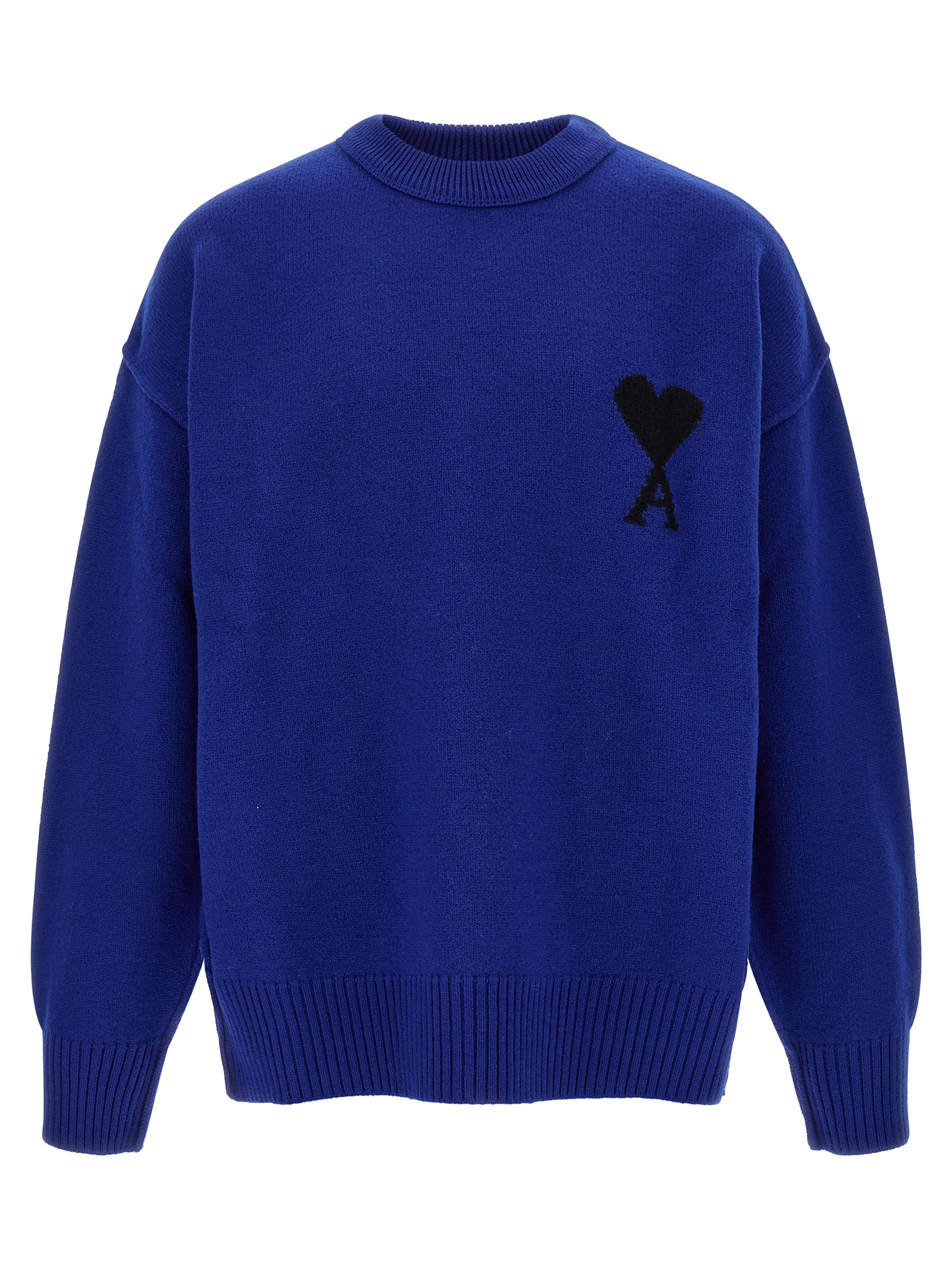 Blue Wool Cardigan