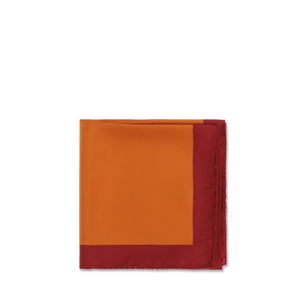 Orange Silk Foulard