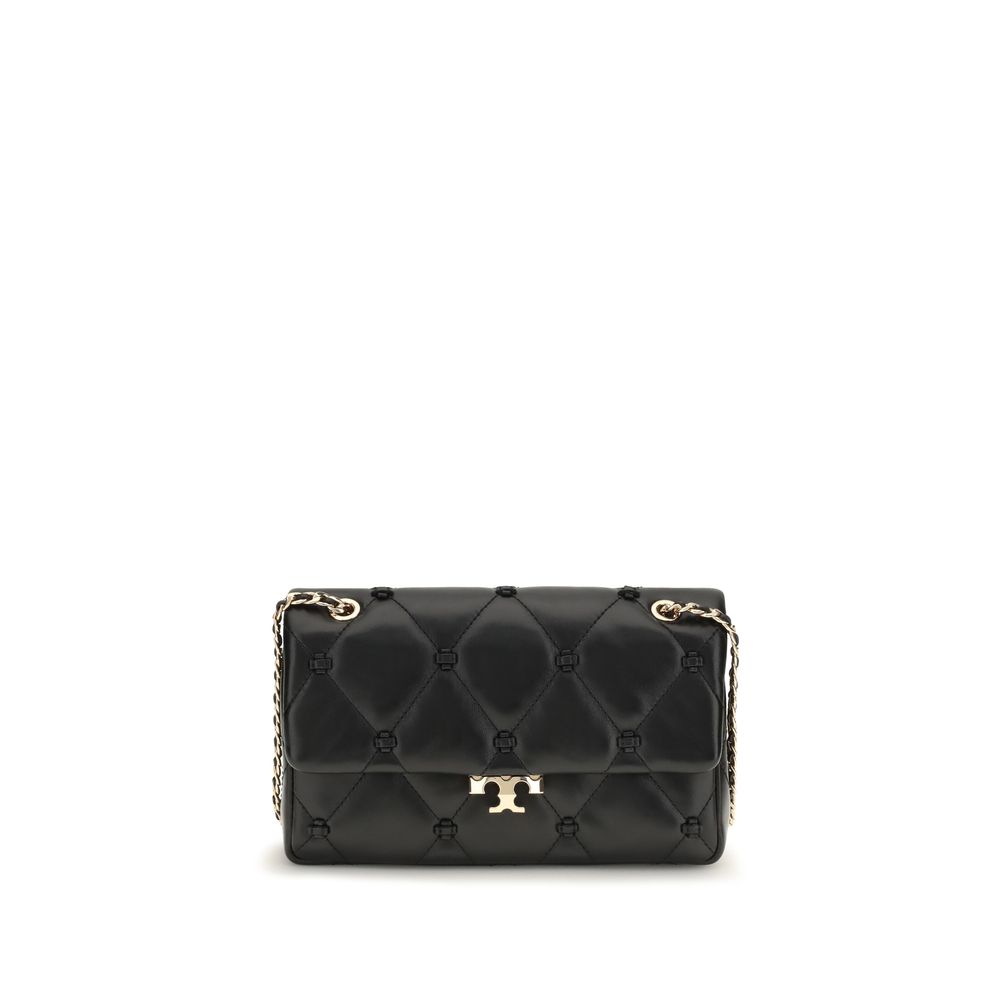 Black Napa Leather / Calf Bos Taurus Shoulder Bag