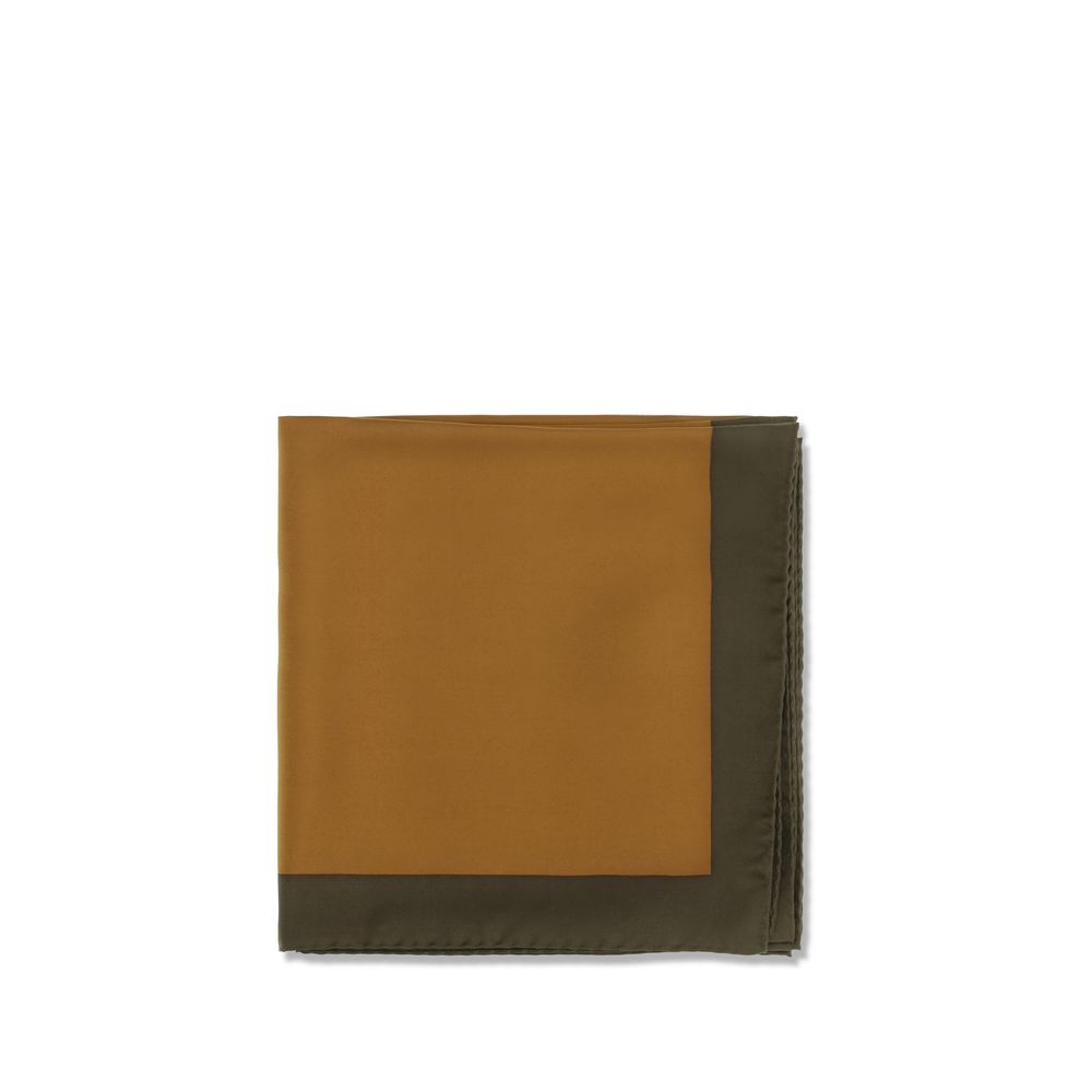 Brown Silk Scarf