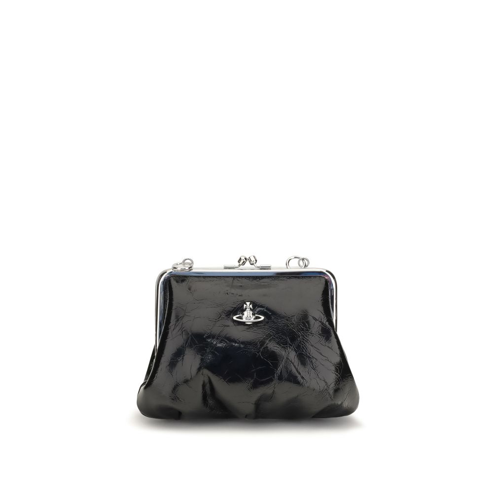 Black Calf Leather Bos Taurus Handbag