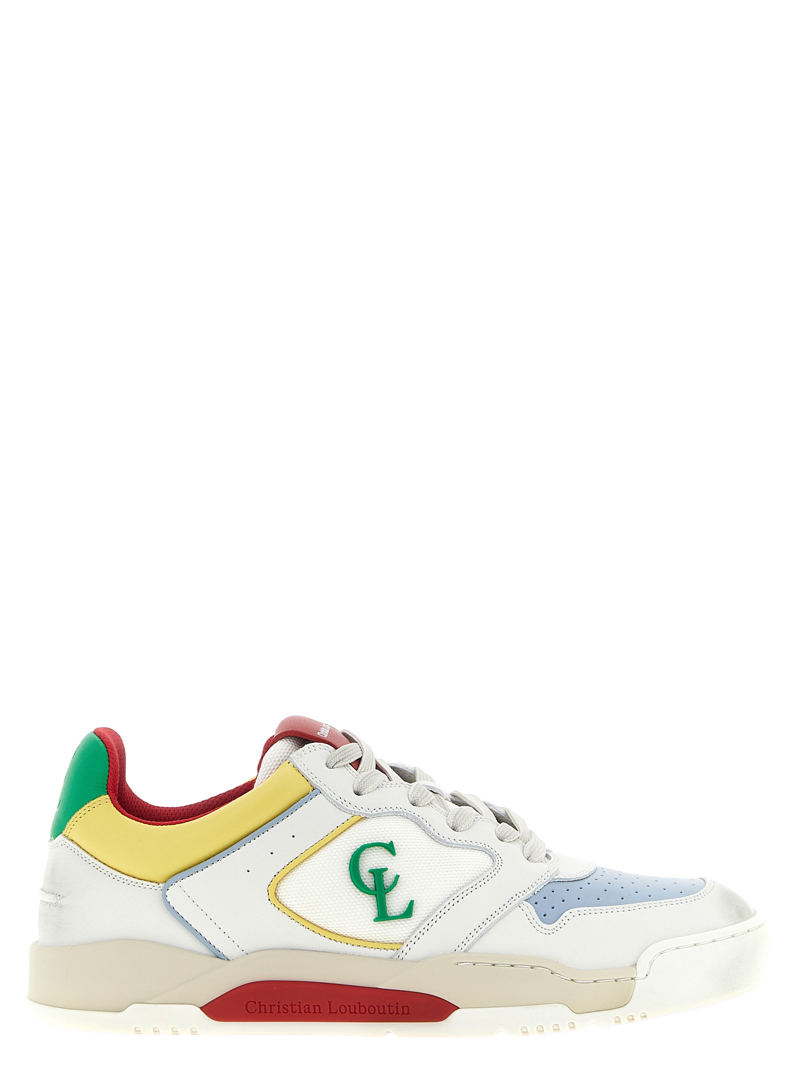 Multicolor Calfskin Athletic Sneakers