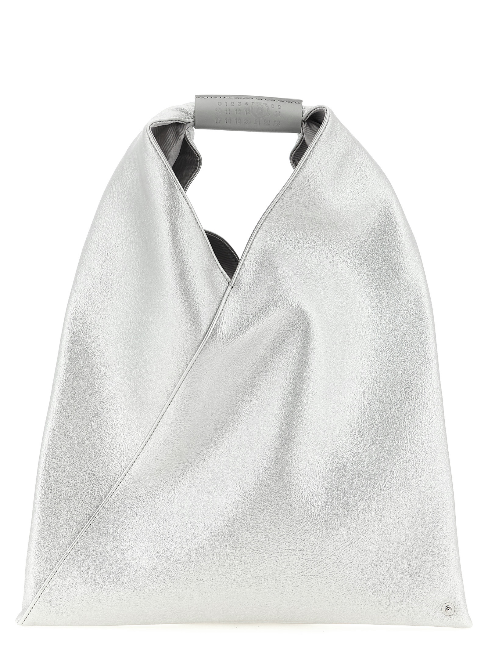 Silver Polyethylene Handbag