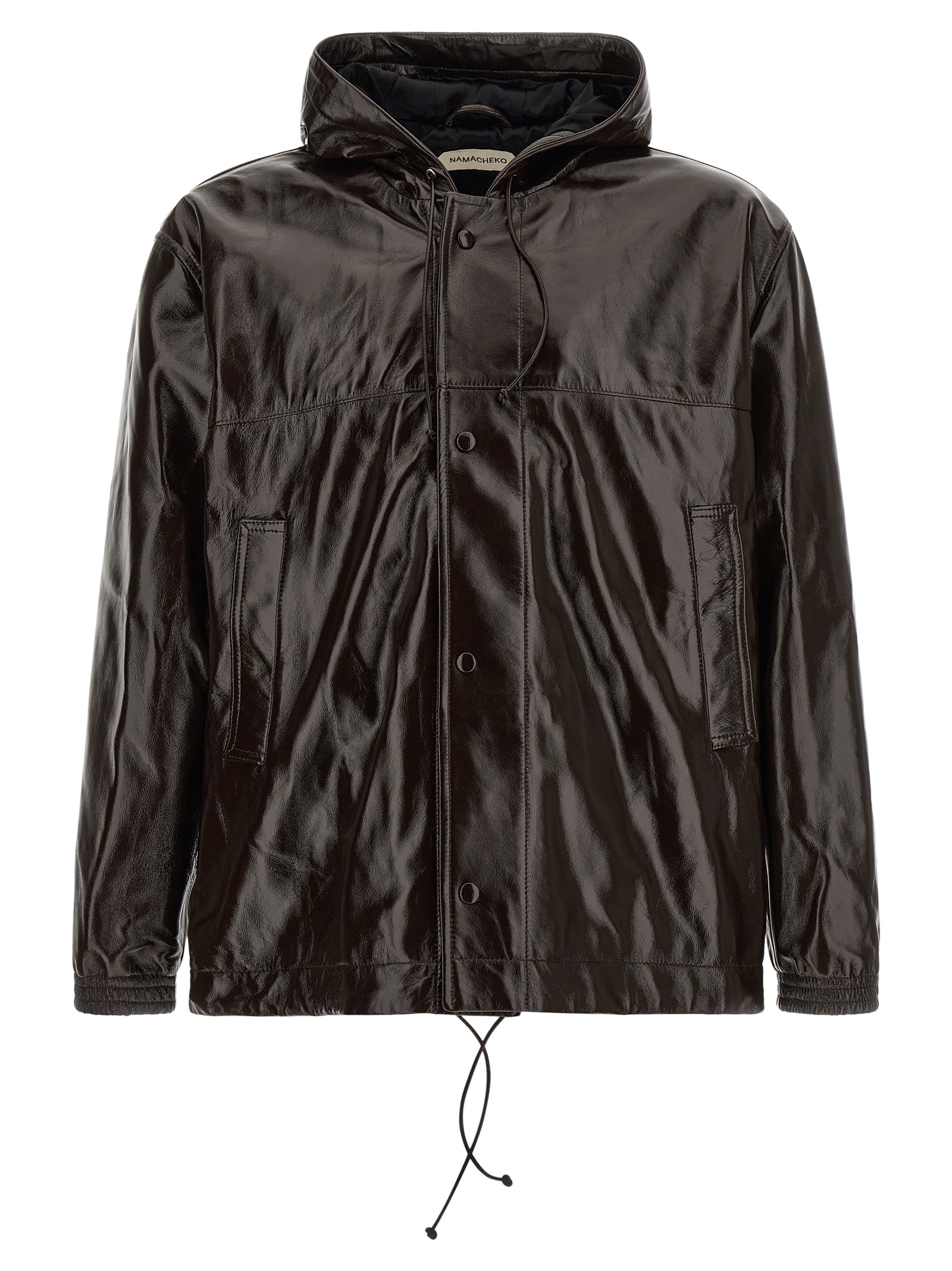 Brown Lamb Leather Leather Jacket