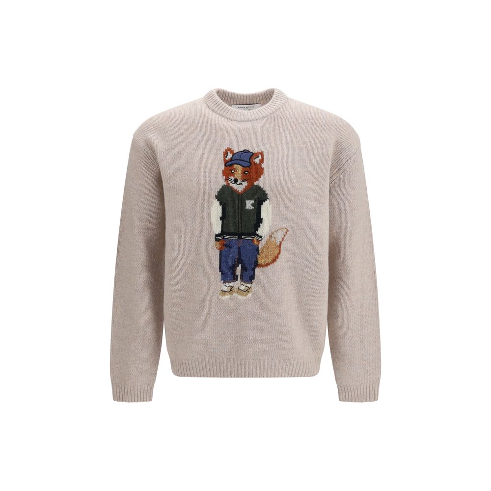 Beige Wool Oves Aries Sweatshirt