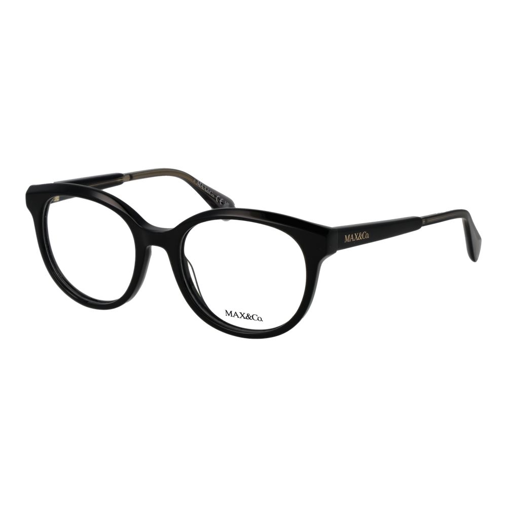 Max & Co. MO5126 001 Women’s Glasses Black Size 48 - Free Lenses - Blue Light Block Available
