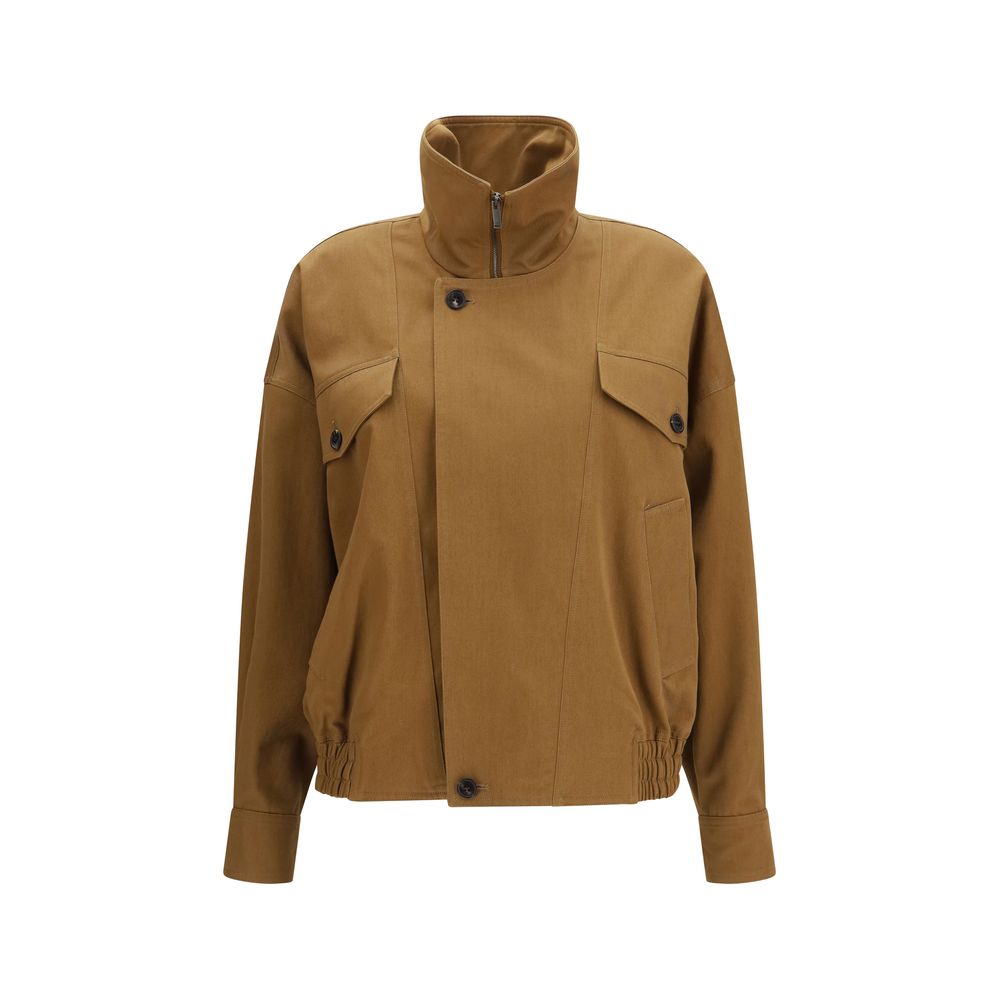 Brown Cotton Bomber
