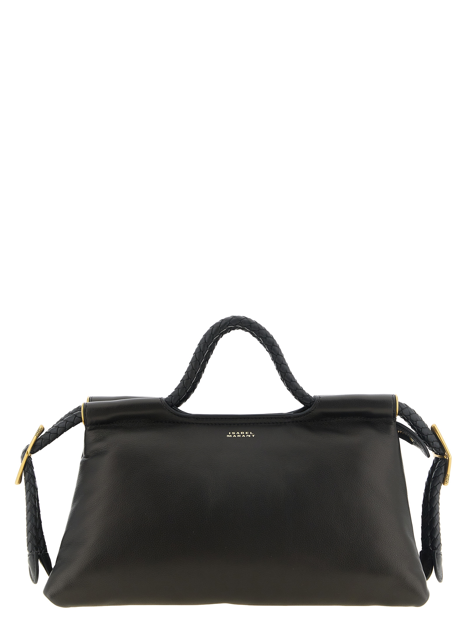 Black Lamb Leather Handbag