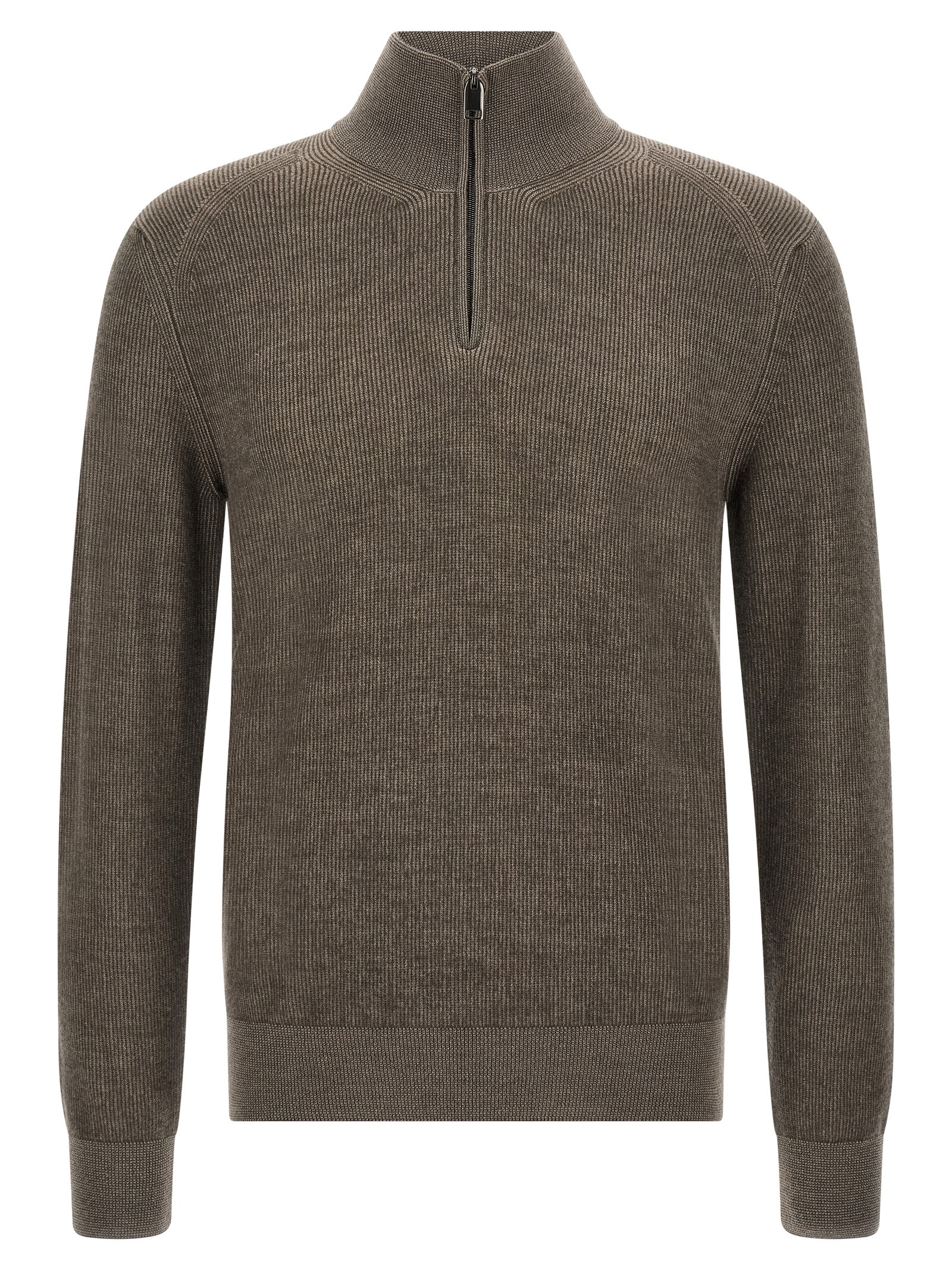 Brown Cashmere Cardigan