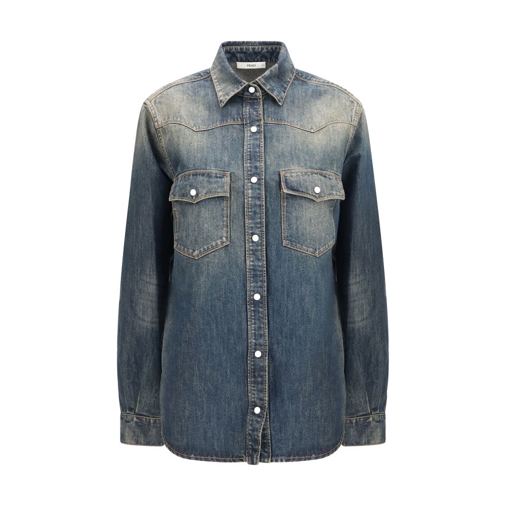 Blue Denim Shirt