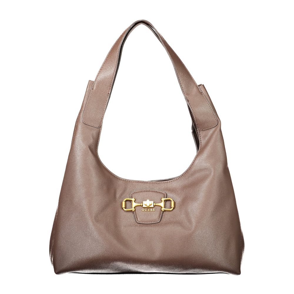 Guess Jeans Brown Polyurethane Women's Women's Bag