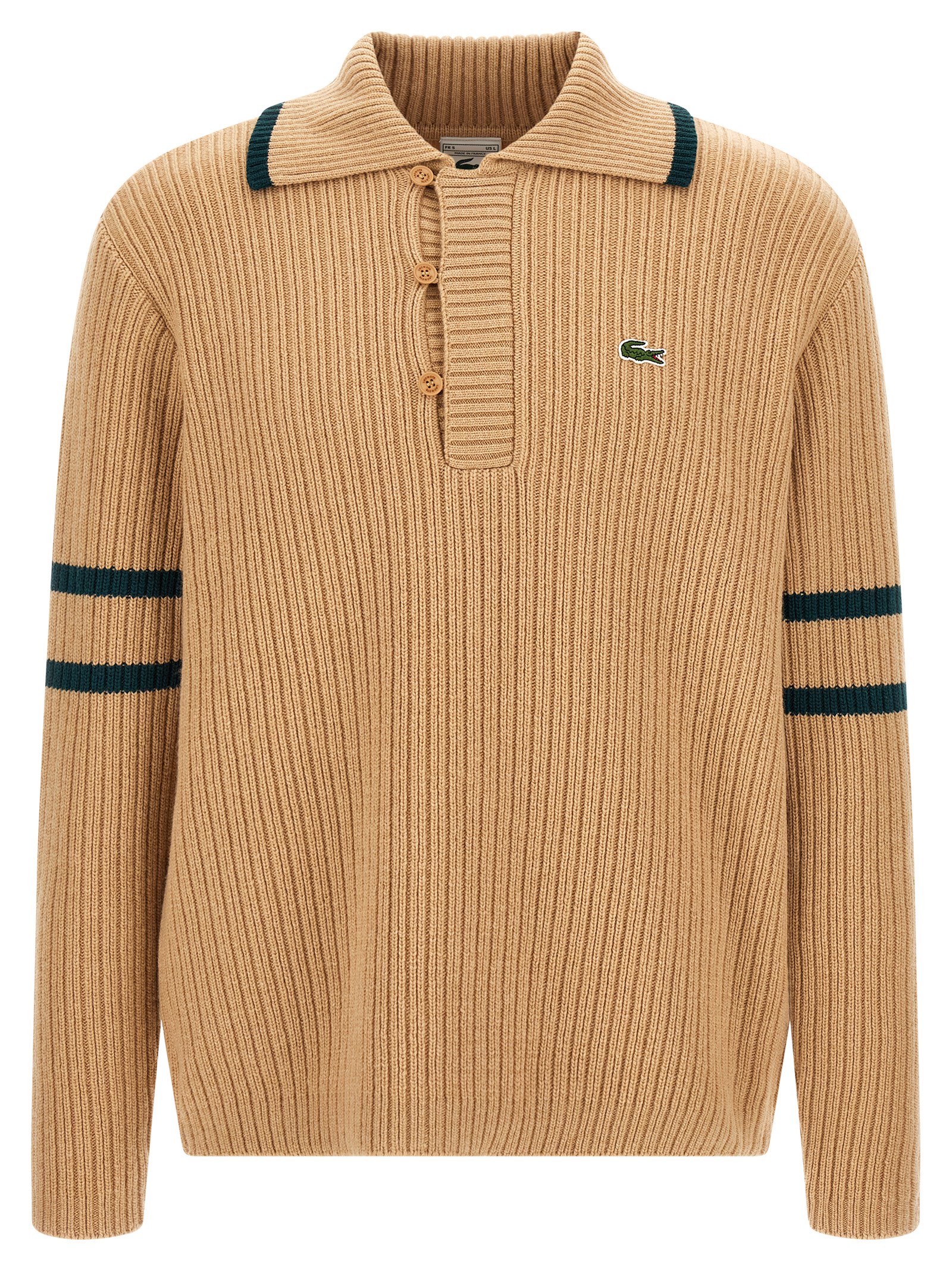 Beige Wool Cardigan
