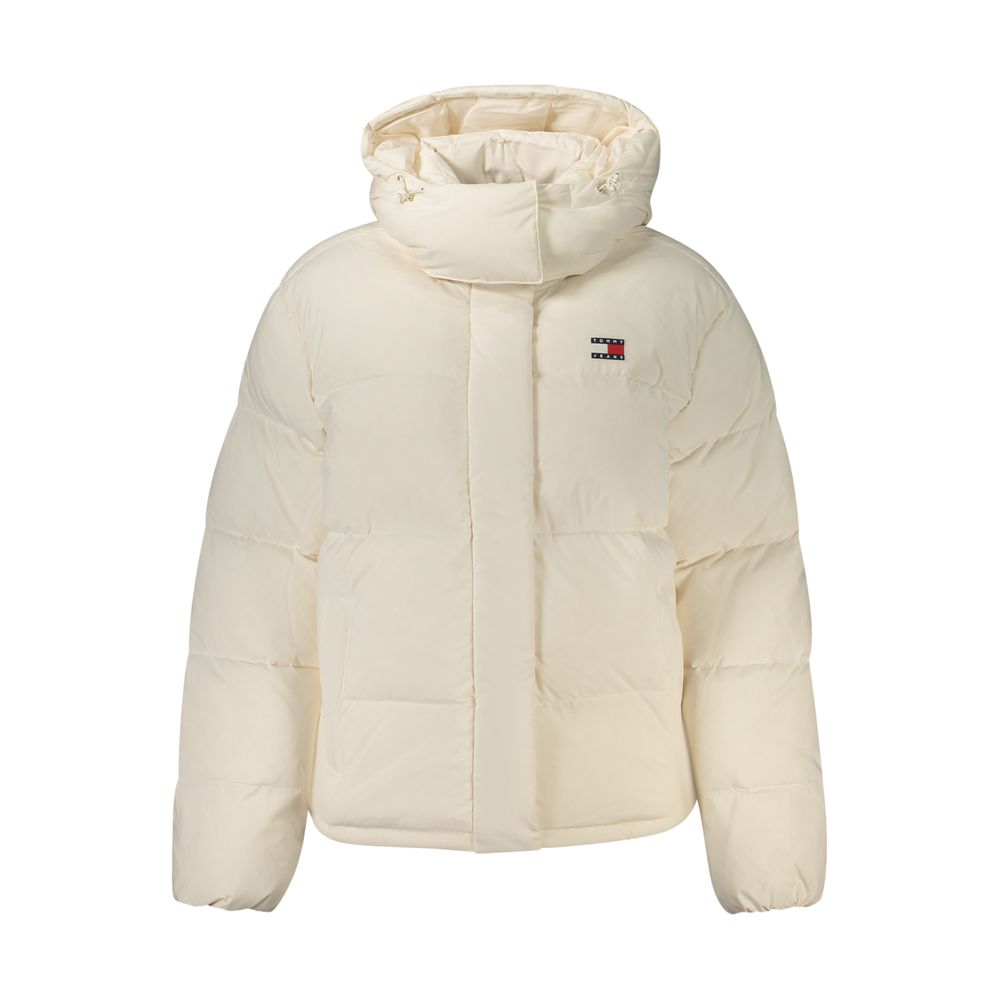 Tommy Hilfiger White Polyester Women's Women's Jacket
