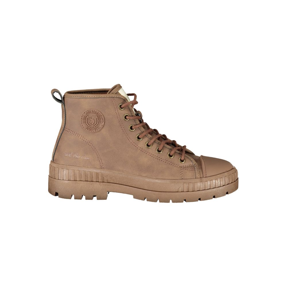 U.S. POLO ASSN. Brown Polyurethane Women's Boot - EU37/US7