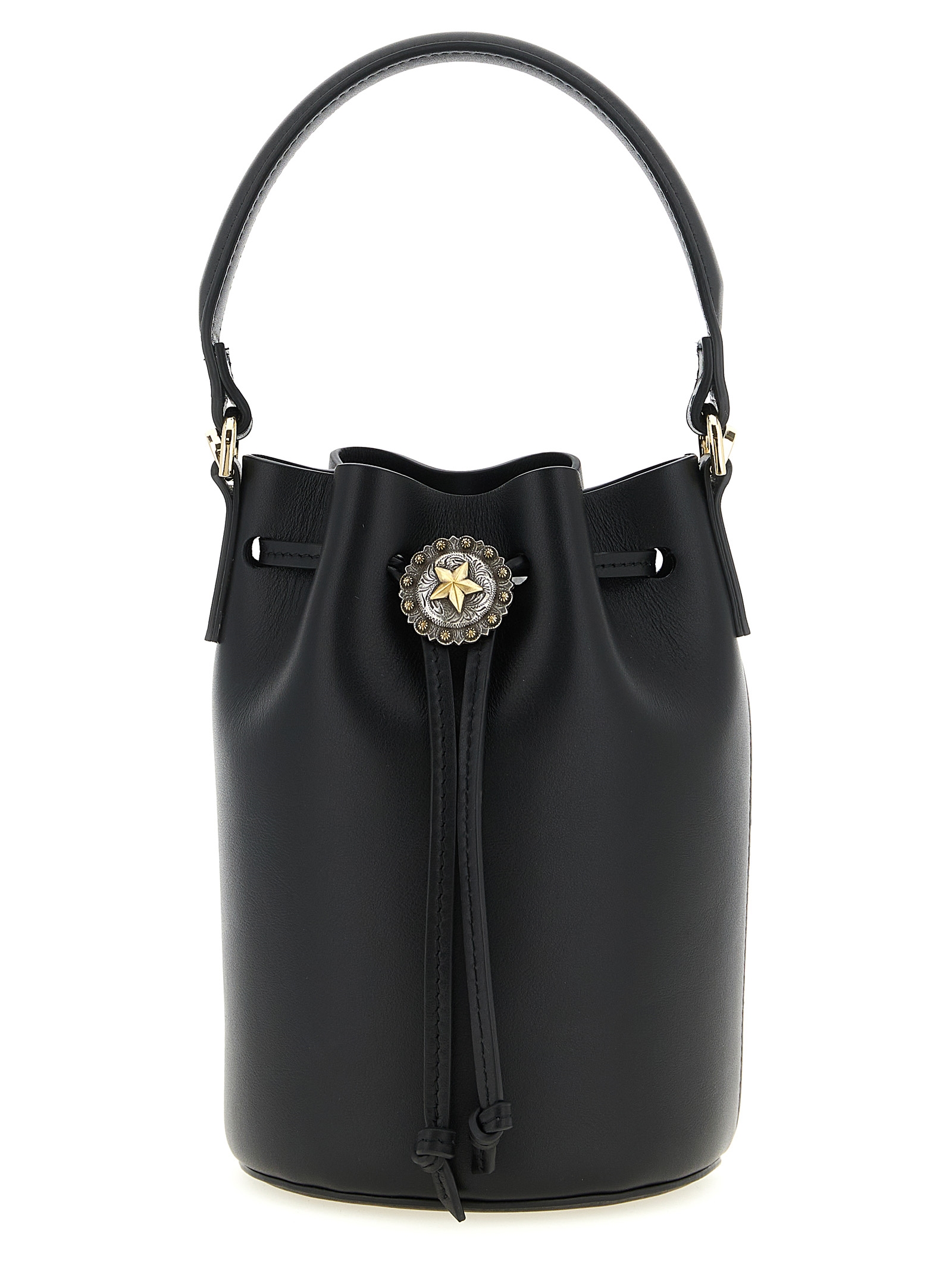 KATE CATE Black Calfskin Women's Handbag