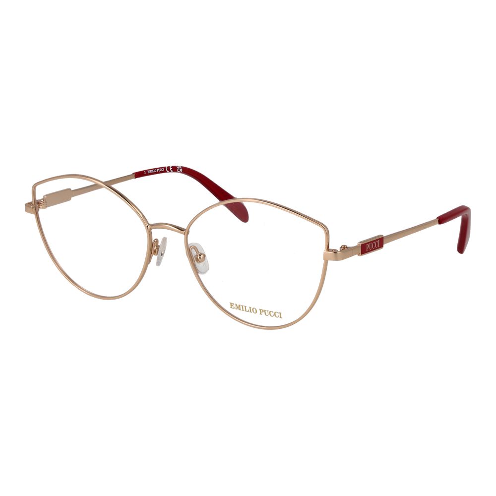 Pucci Emilio Pucci EP5214 028 Women’s Glasses Gold Size 56 - Free Lenses - Blue Light Block Available