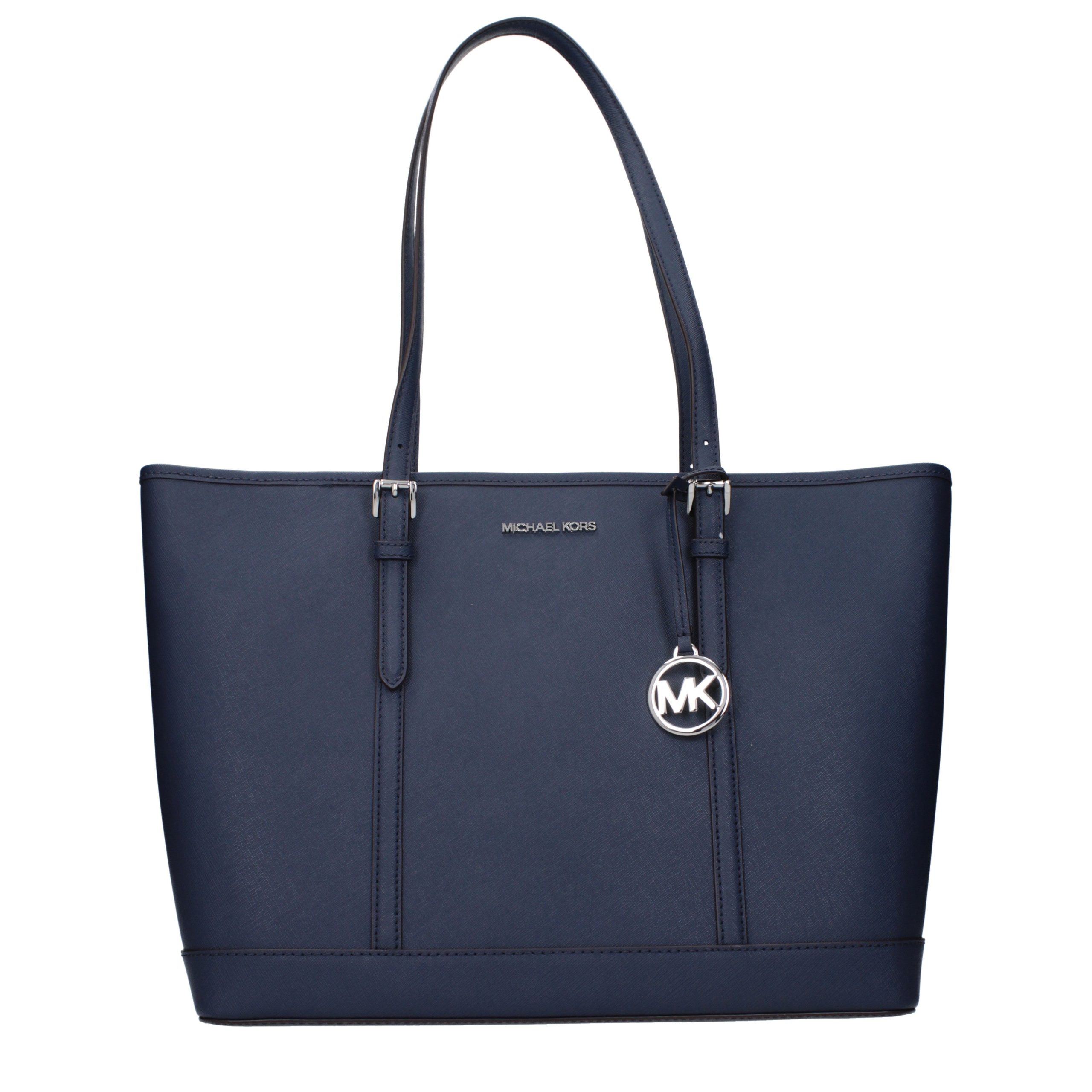 Michael Kors Blue Leather Shoulder Women's Bag