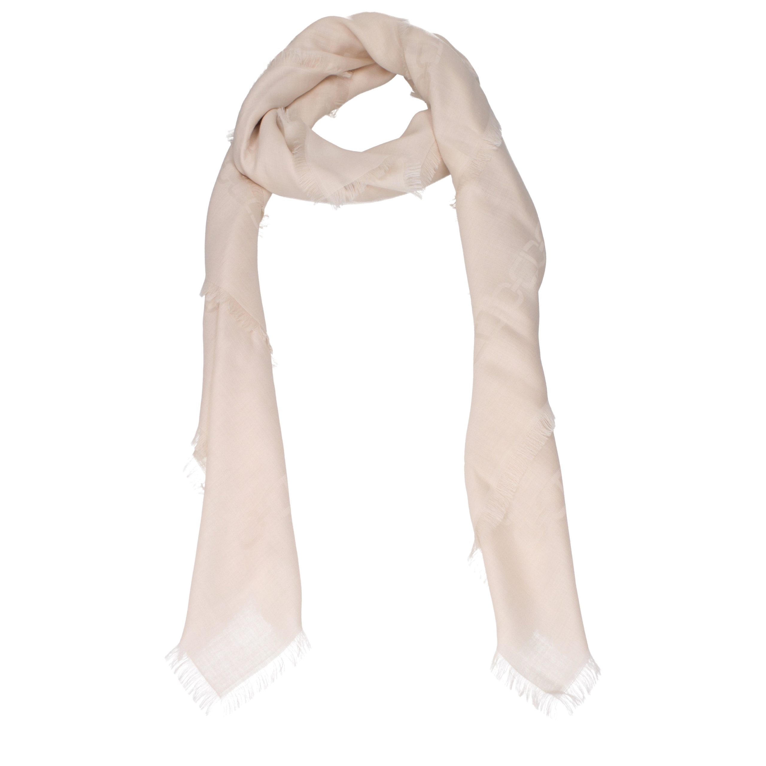 Beige Cashmere Foulard