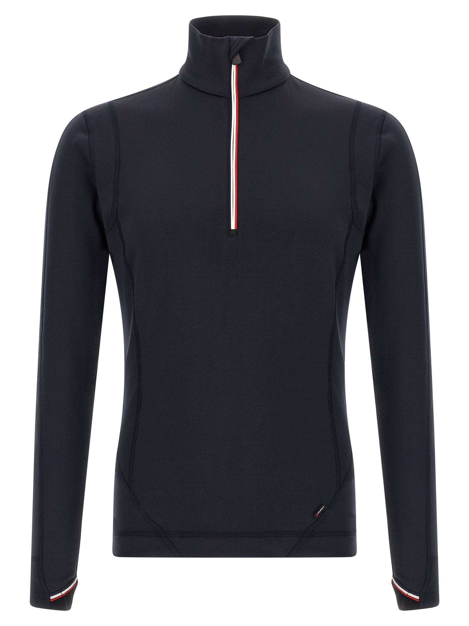 Blue Polyamide Sweatshirt